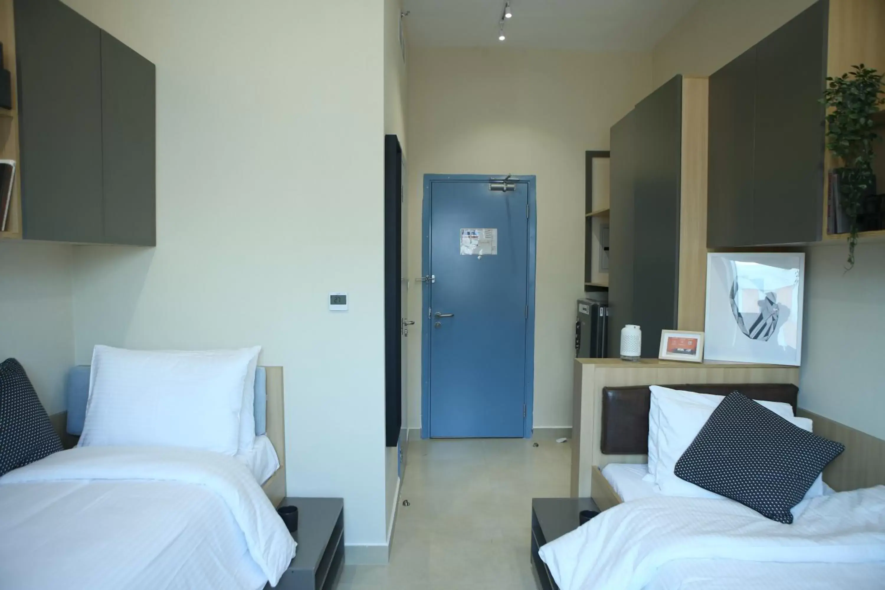 Bed in KSK Homes Hotel Dubai Academic City