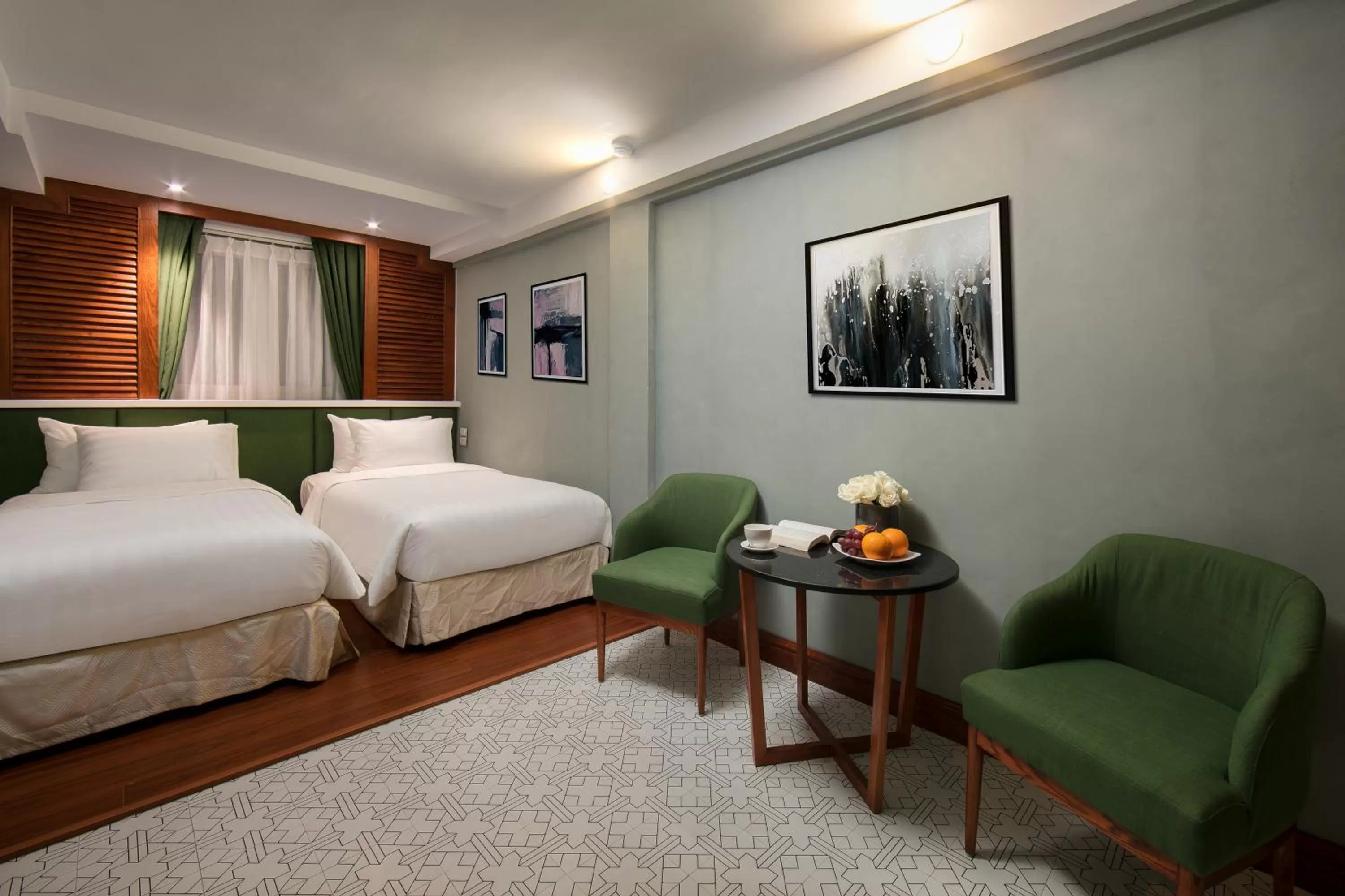 Bed in Hanoi La Selva Central Hotel & Spa