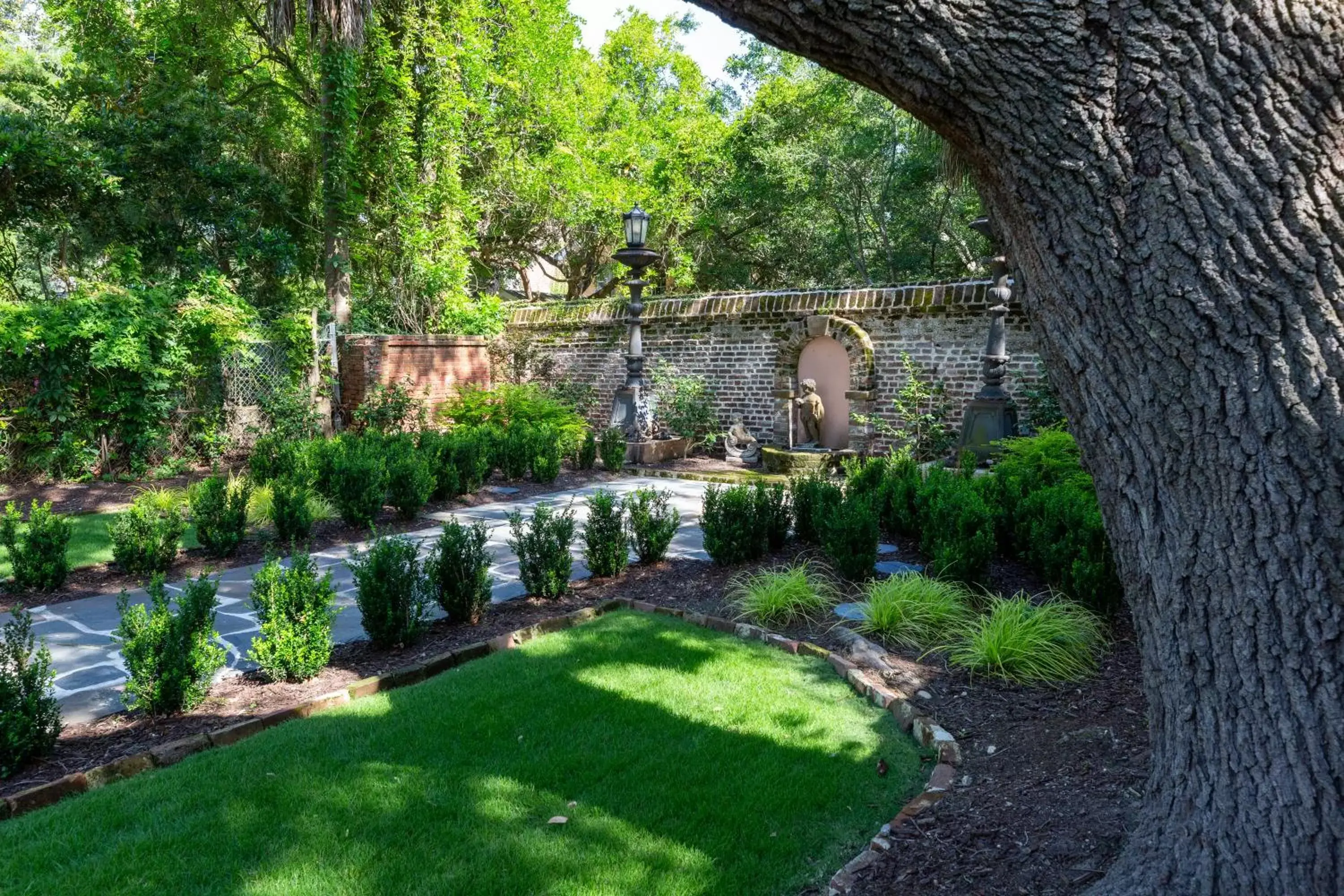 Garden view, Garden in 20 South Battery