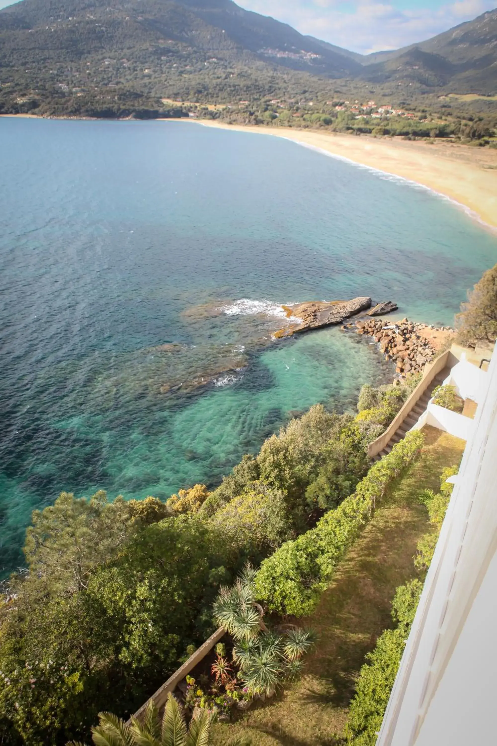 Sea view in Hotel Roc E Mare Sea view in Hotel Roc E Mare