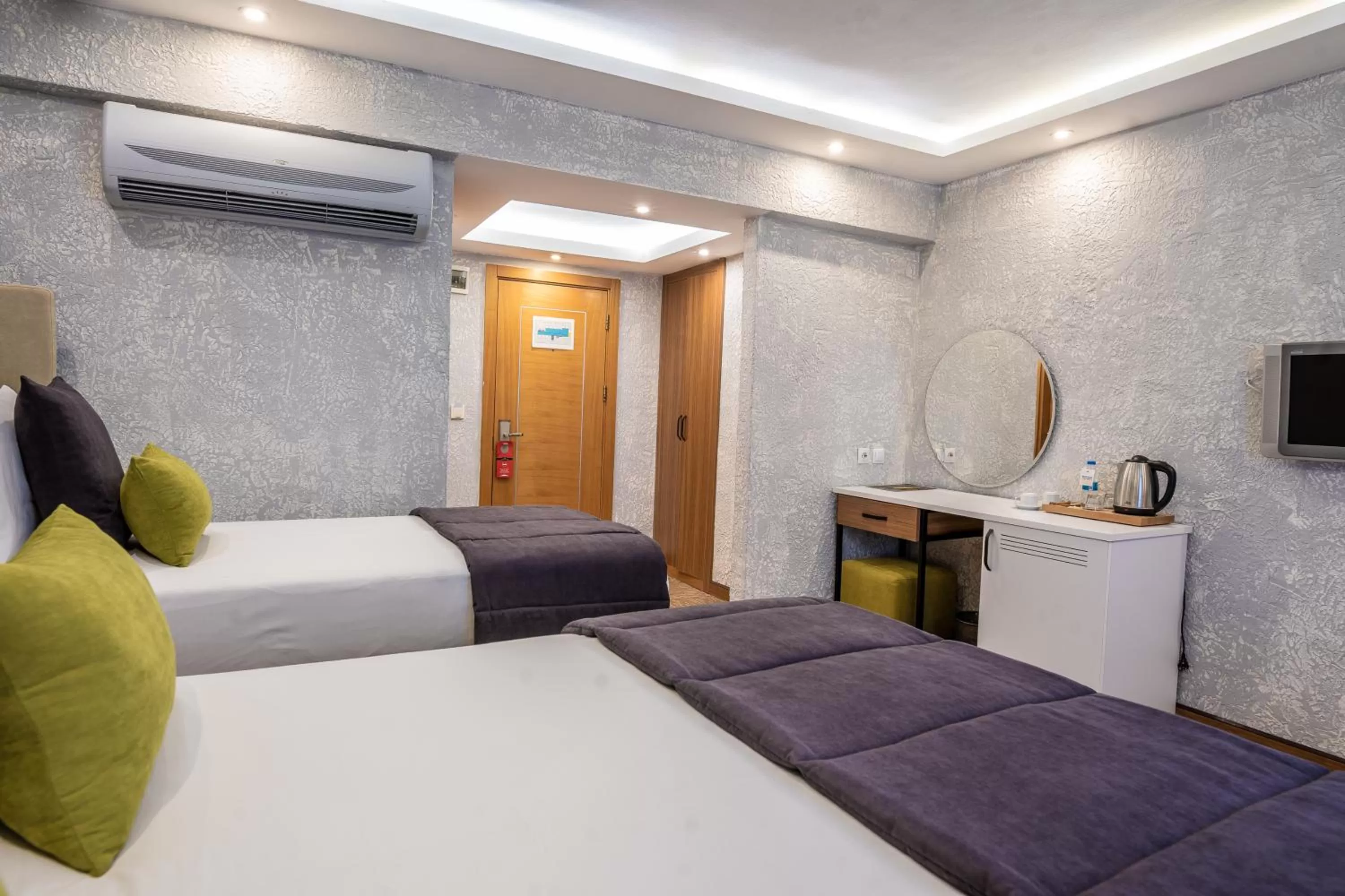 Bed in Sveo İstanbul Hotel