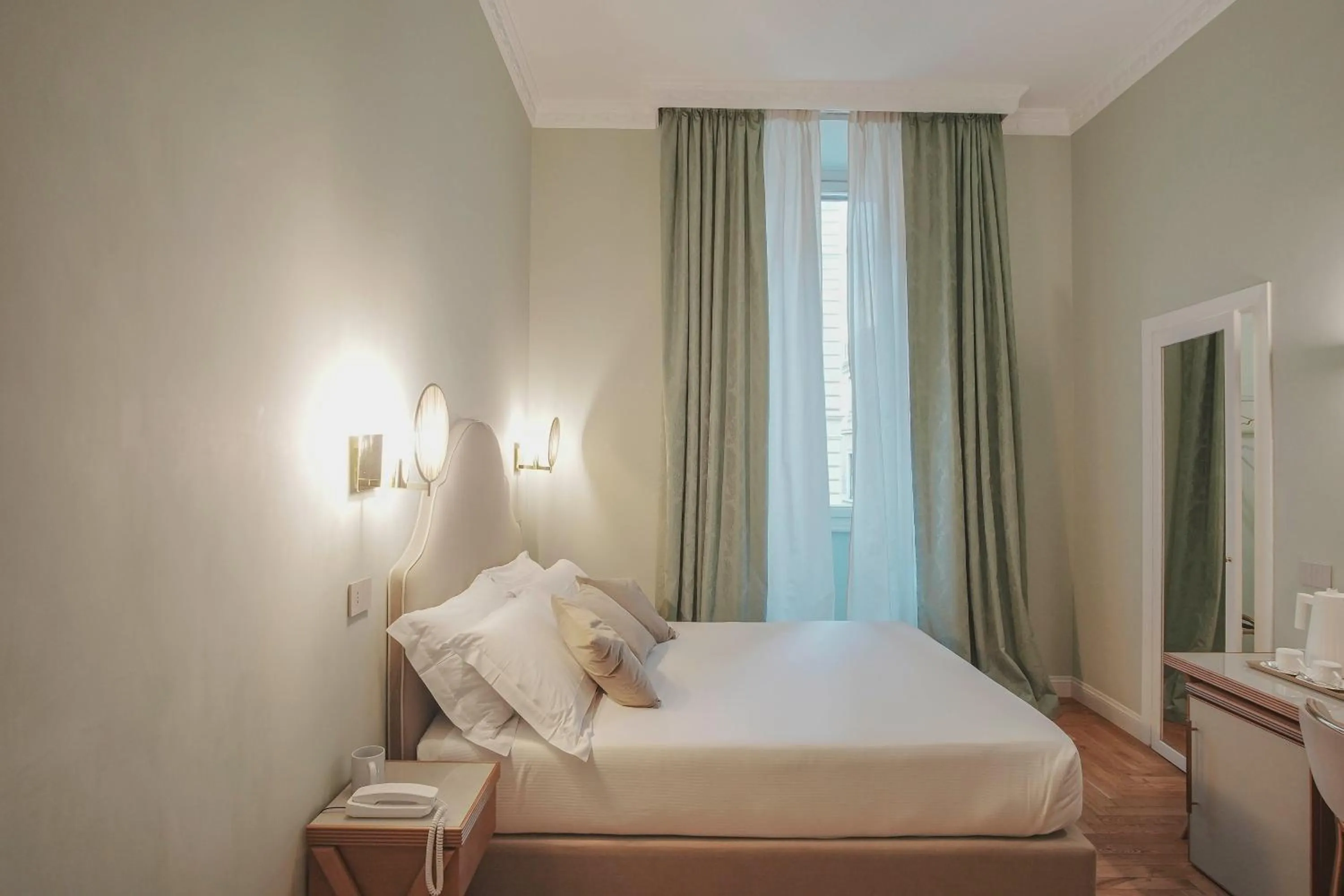 Bed in Hotel City Palazzo Dei Cardinali