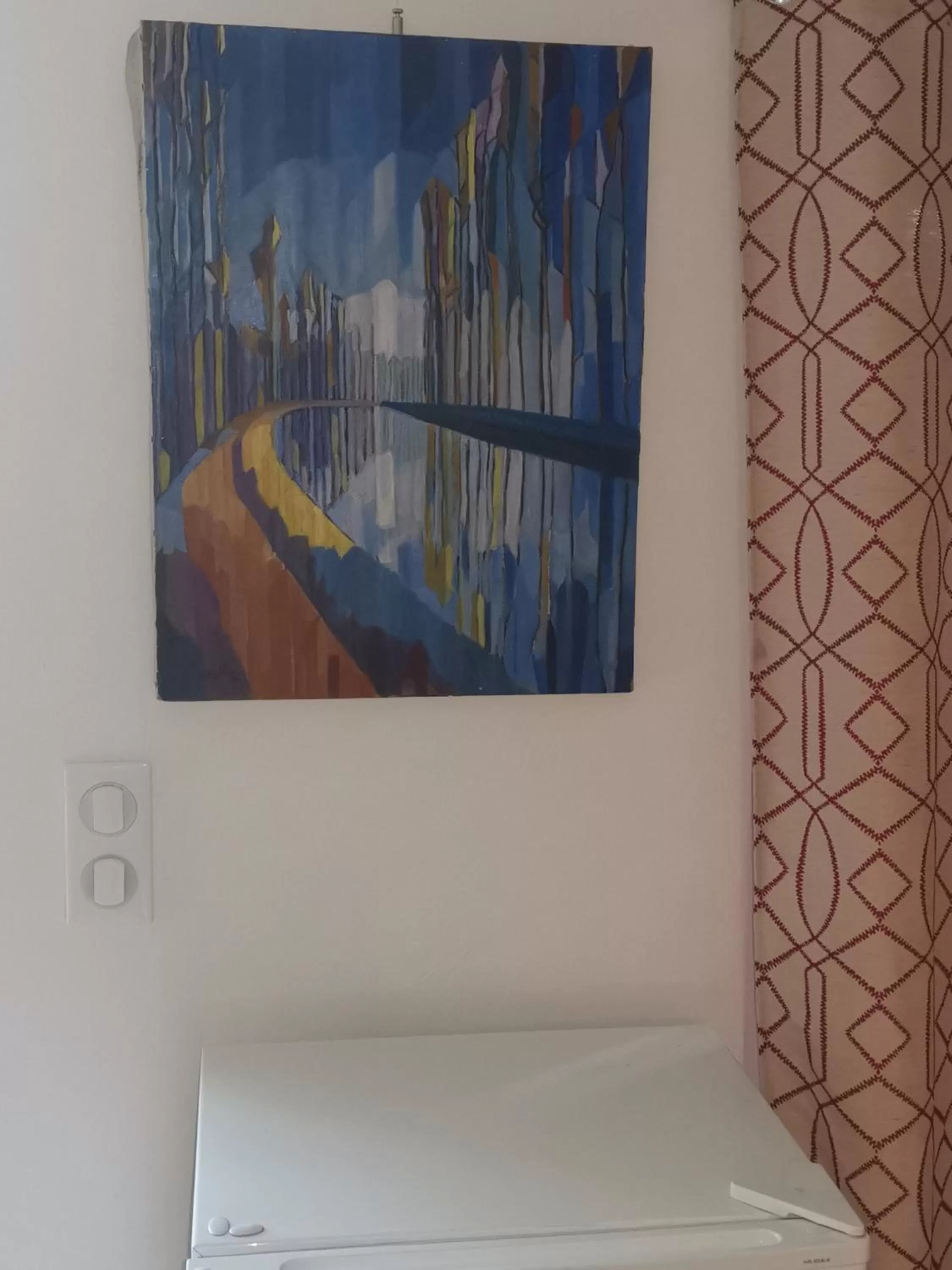 Decorative detail in Le nid des arts