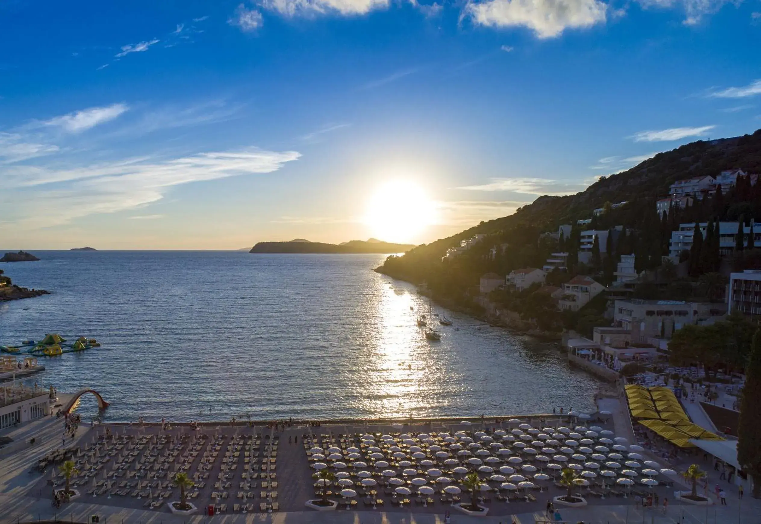 Beach, Sunrise/Sunset in Hotel Dubrovnik