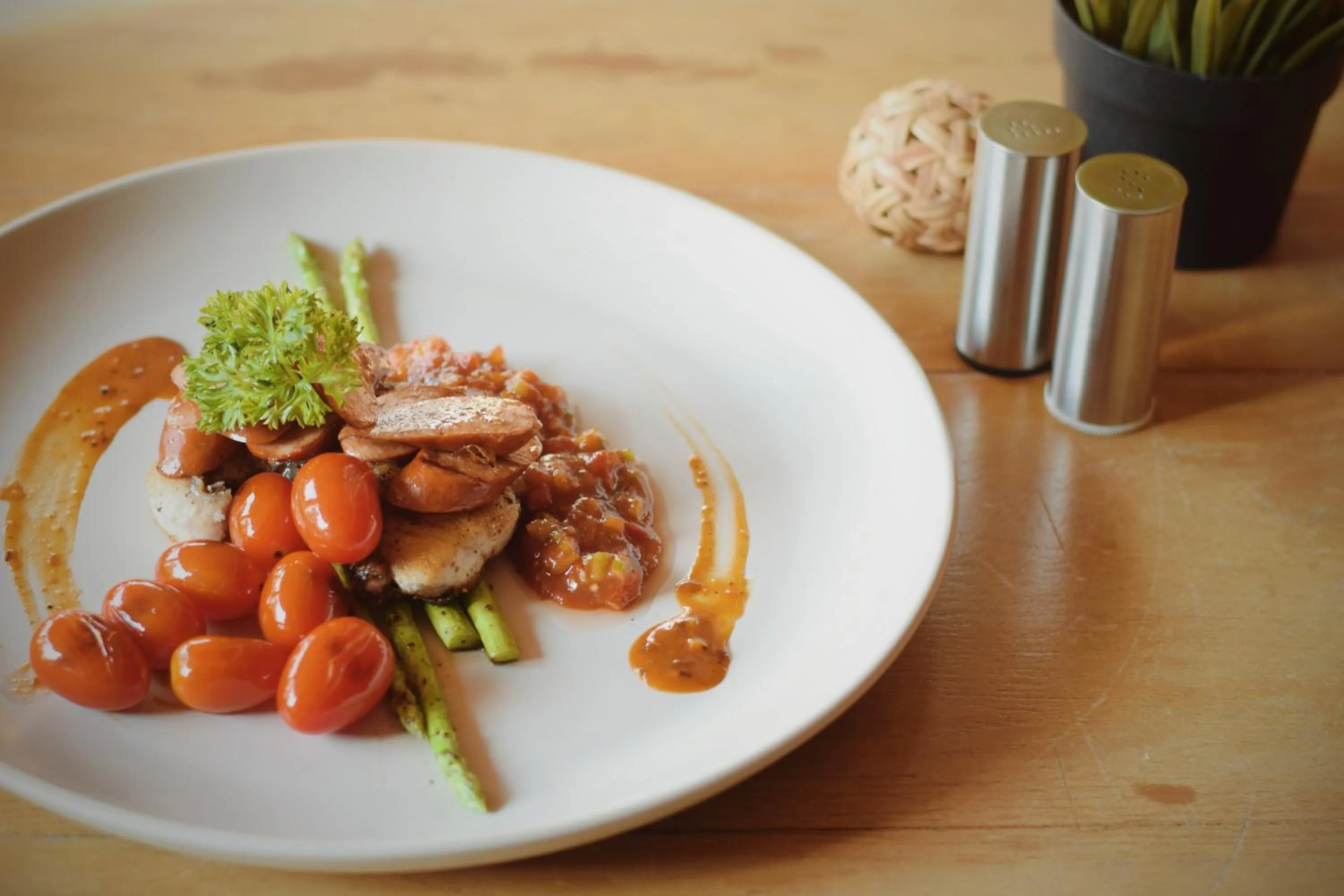 Food in The Silver Palm Wellness Resort