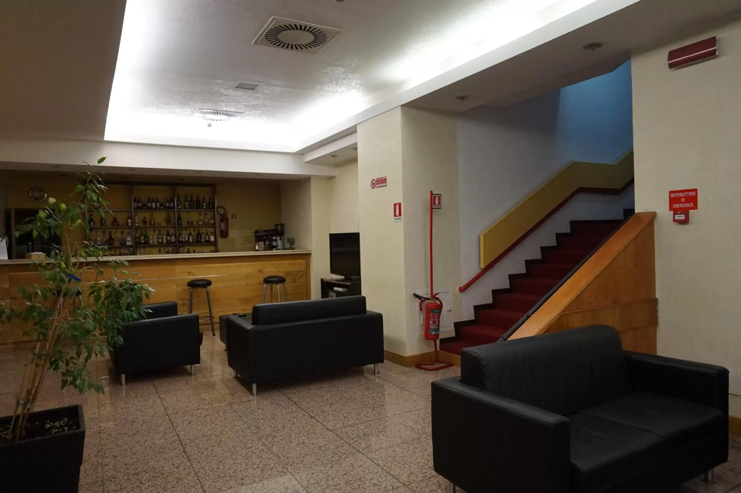 Lounge or bar, Lobby/Reception in Hotel Europa