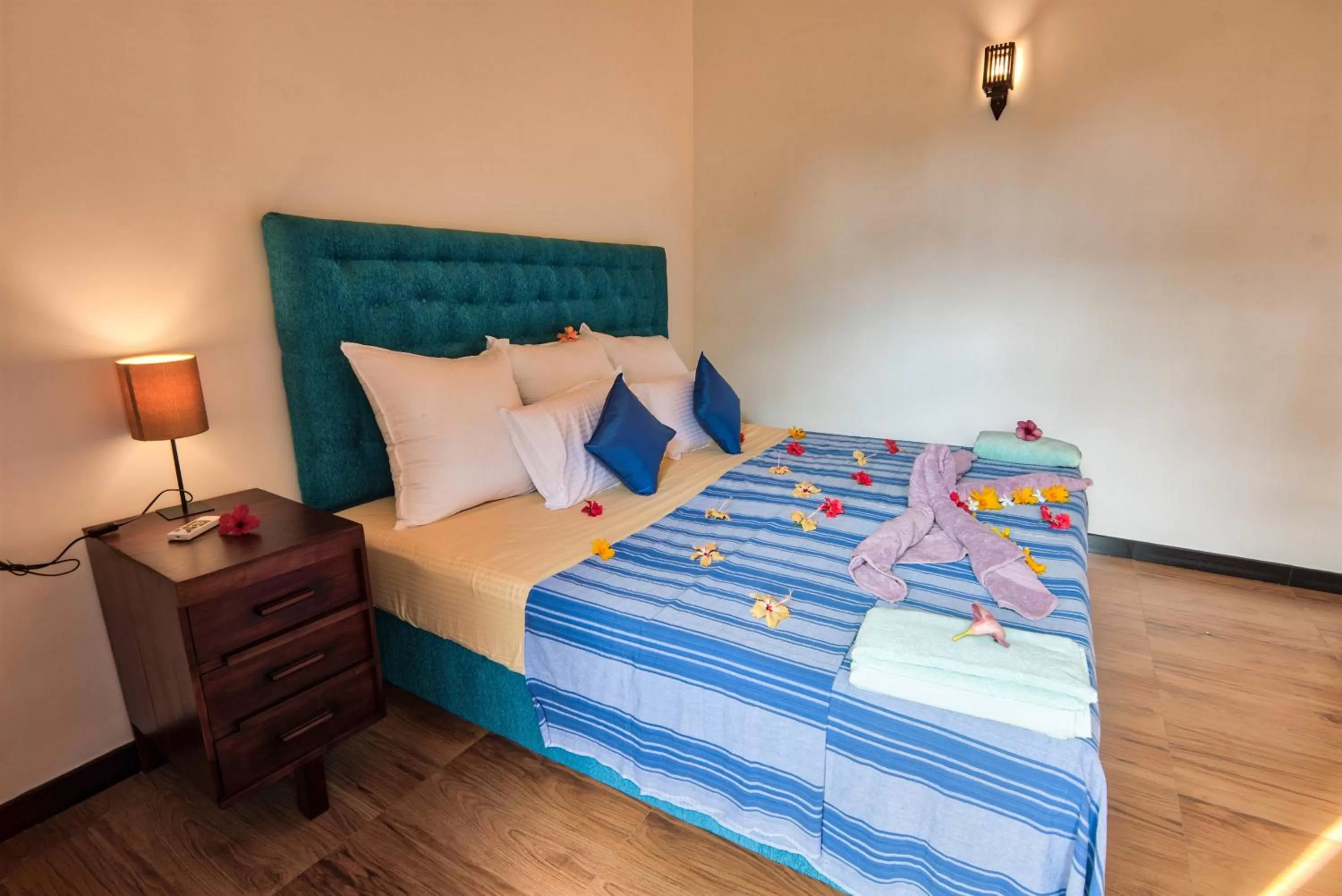 Bed in Ashiyana Hotel