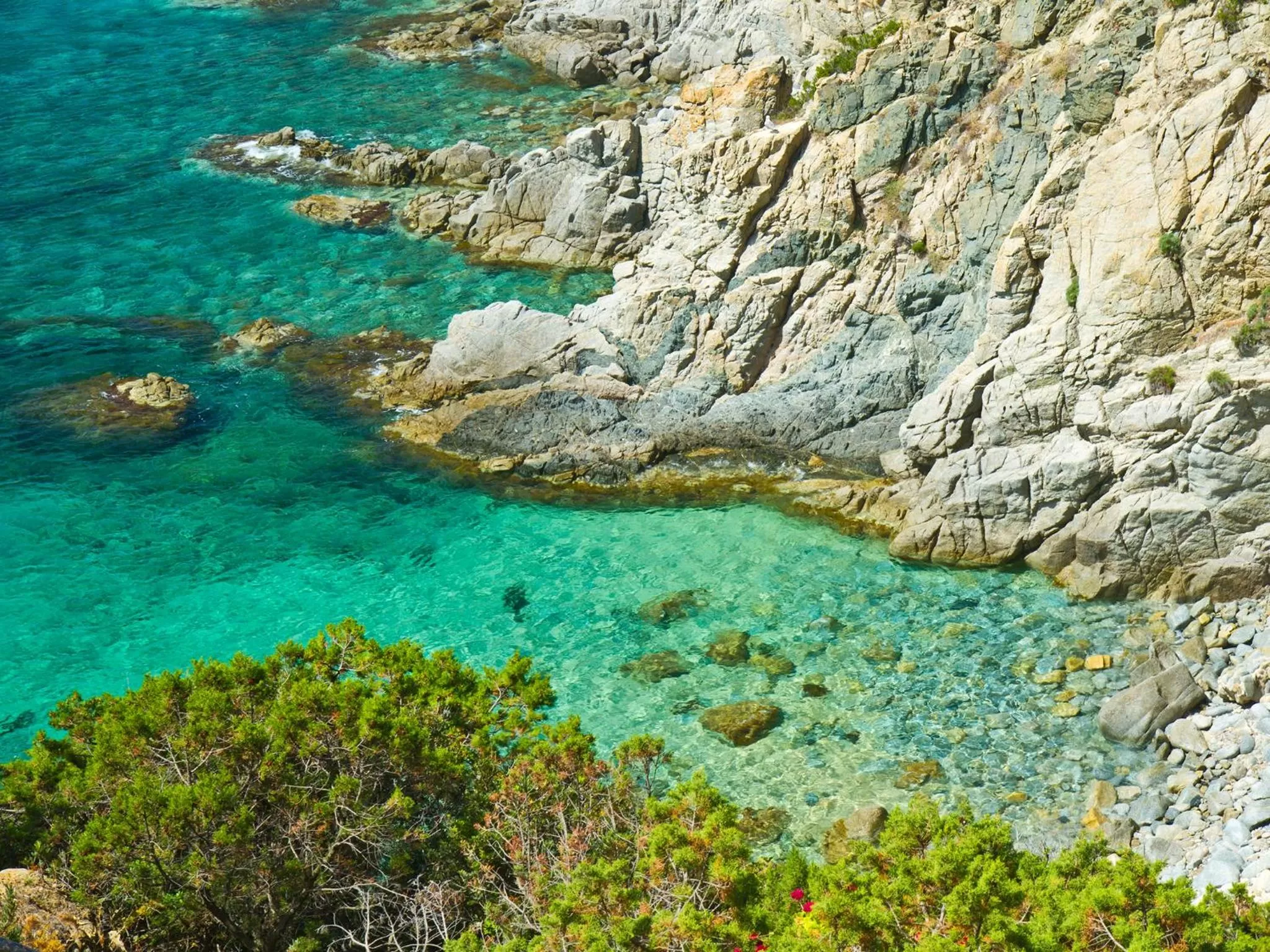 Natural landscape in Hotel Villa Fanny