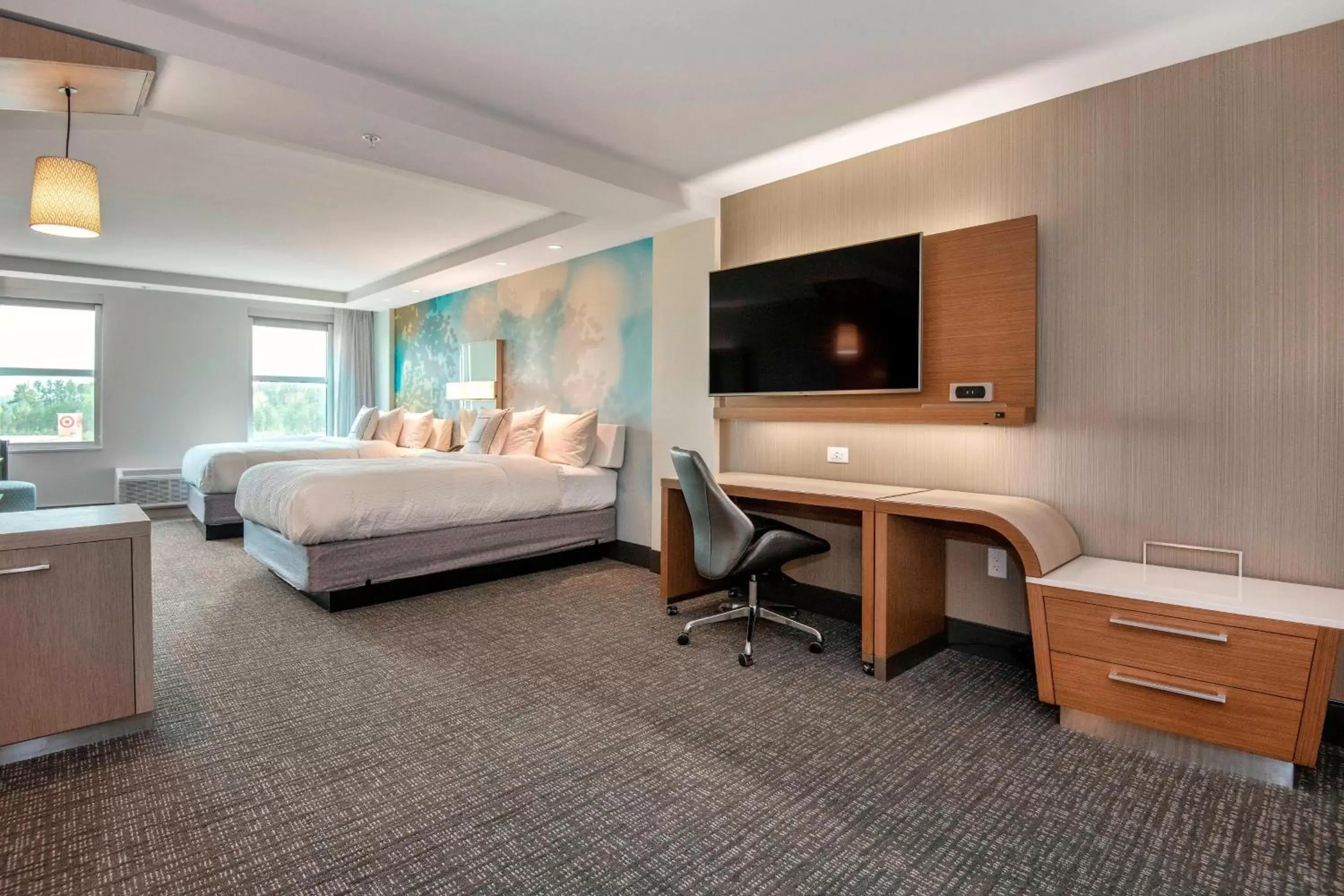 Bedroom, Bed in Courtyard by Marriott Raleigh Cary/Parkside Town Commons