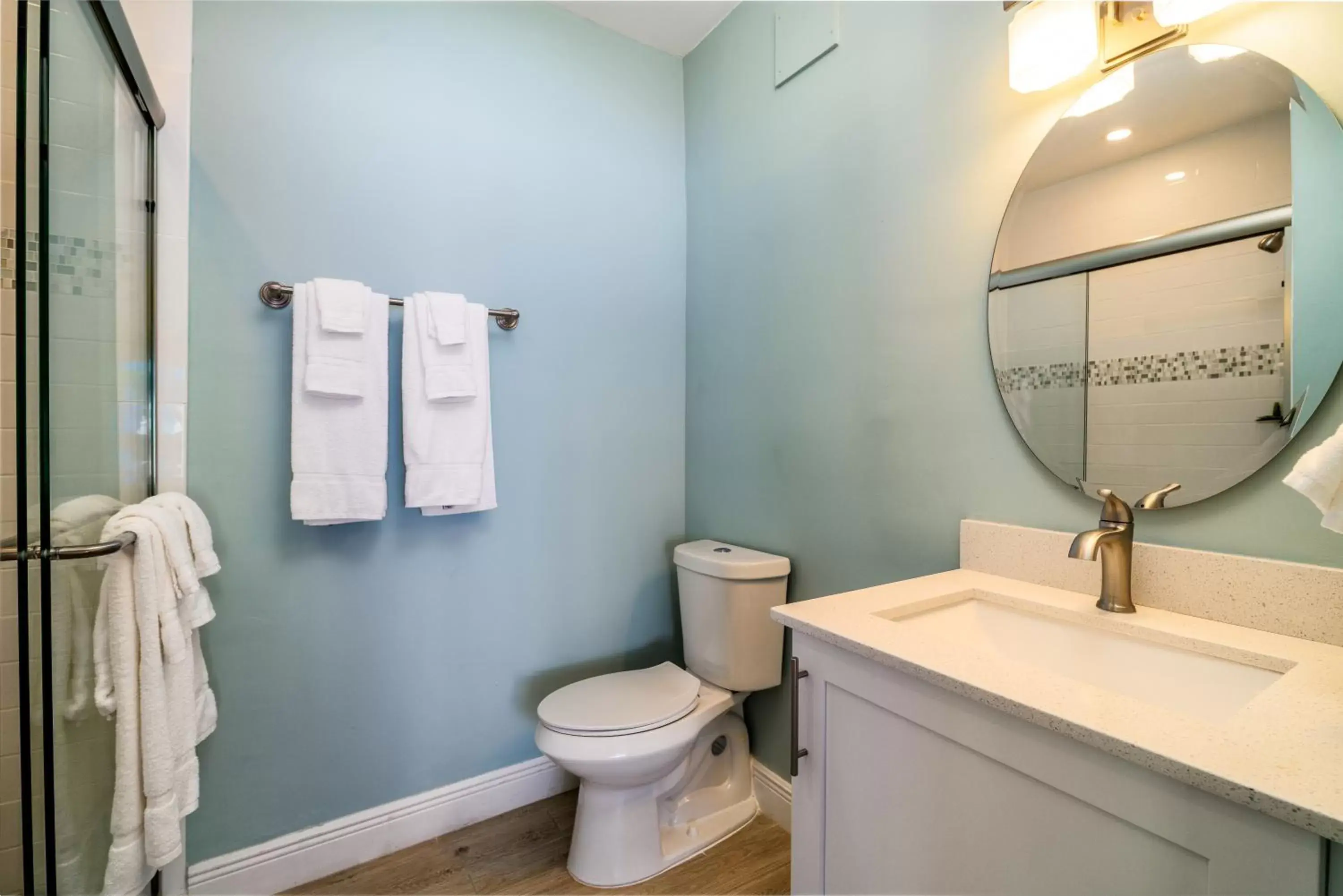 Bathroom in Rainbow Bend Resort