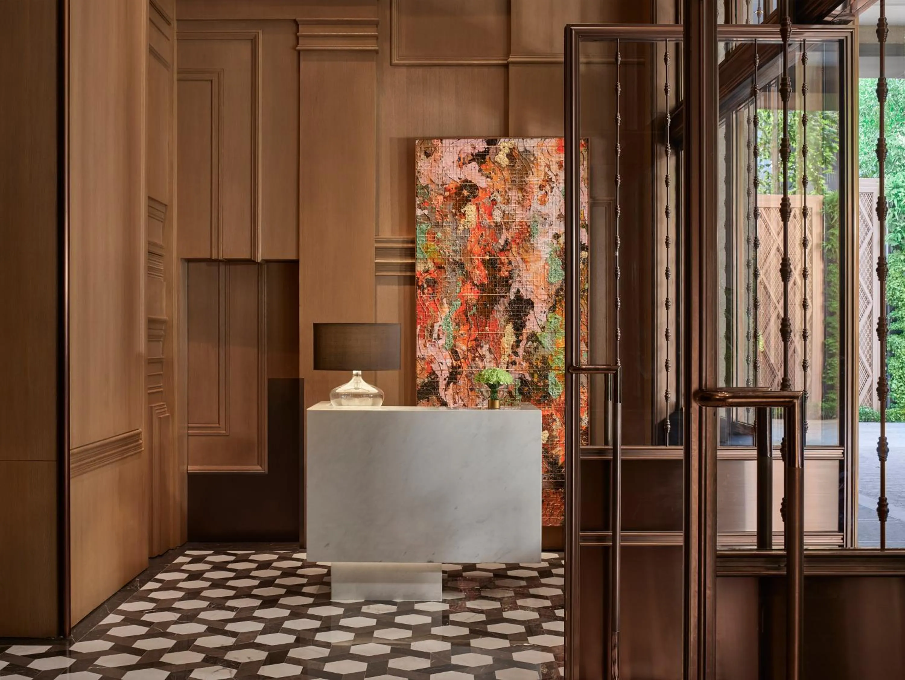 Facade/entrance in Rosewood Bangkok