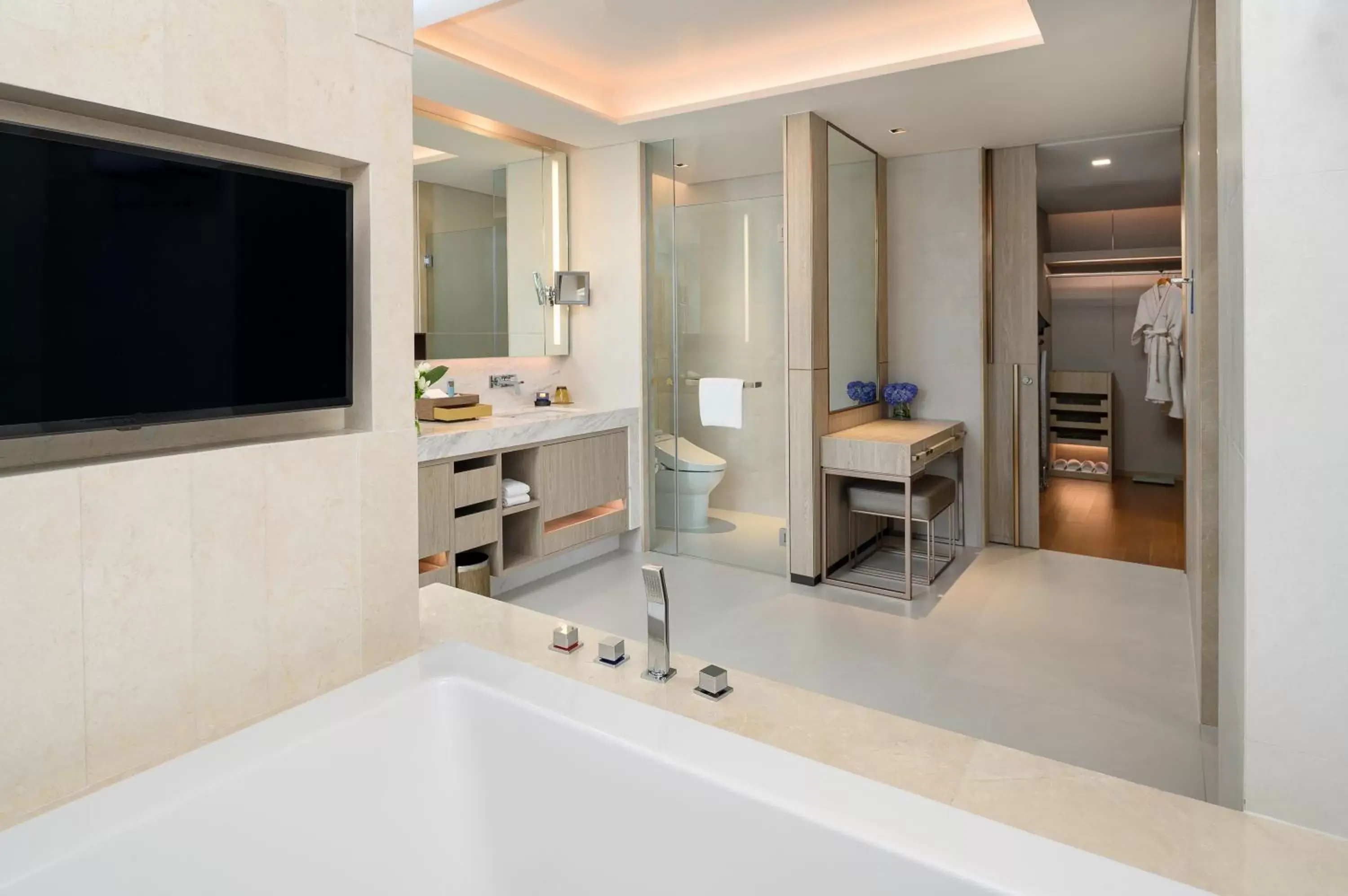 Bathroom in Hotel Nikko Bangkok - SHA Extra Plus Certified