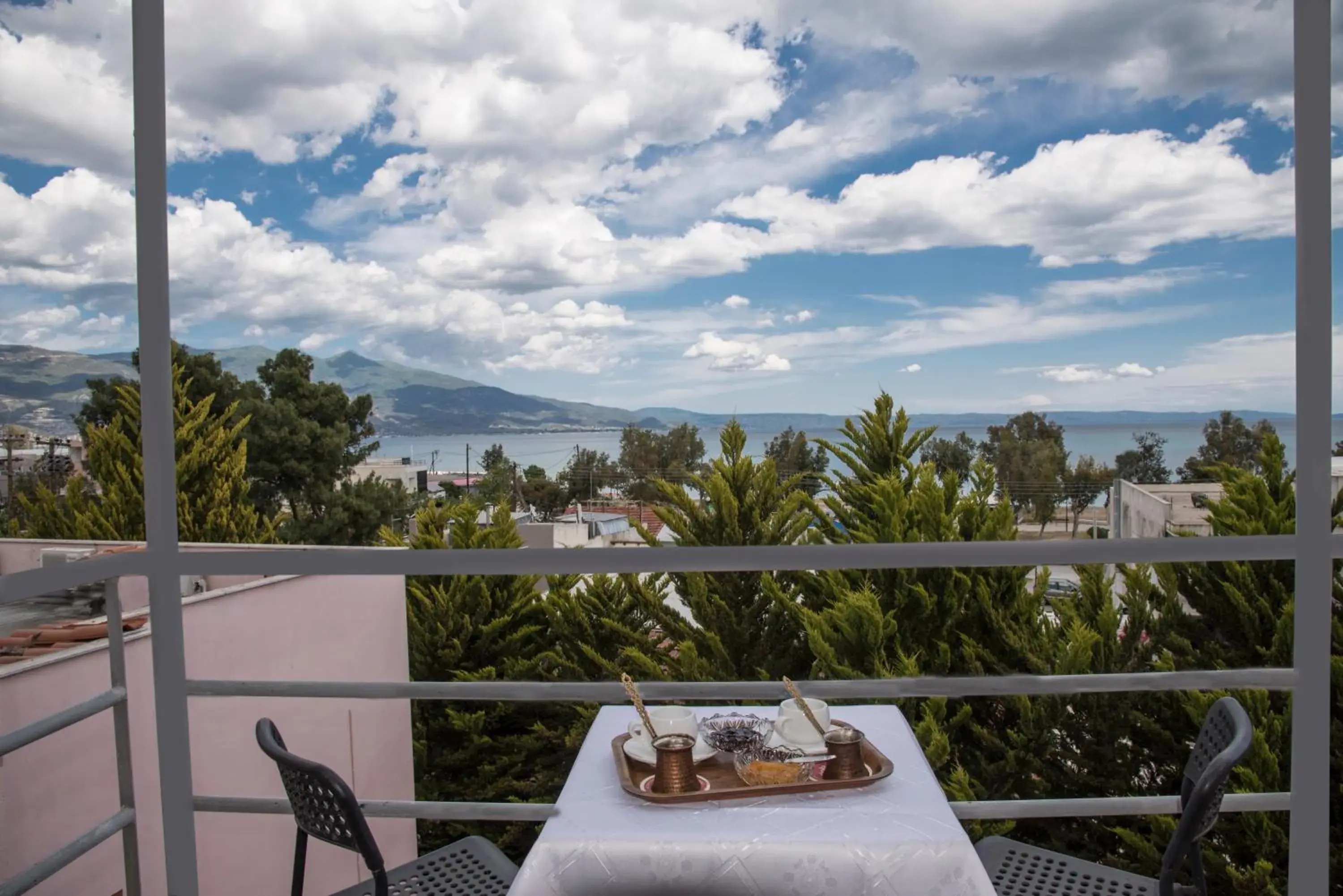 Balcony/Terrace in Filoxenia Hotel