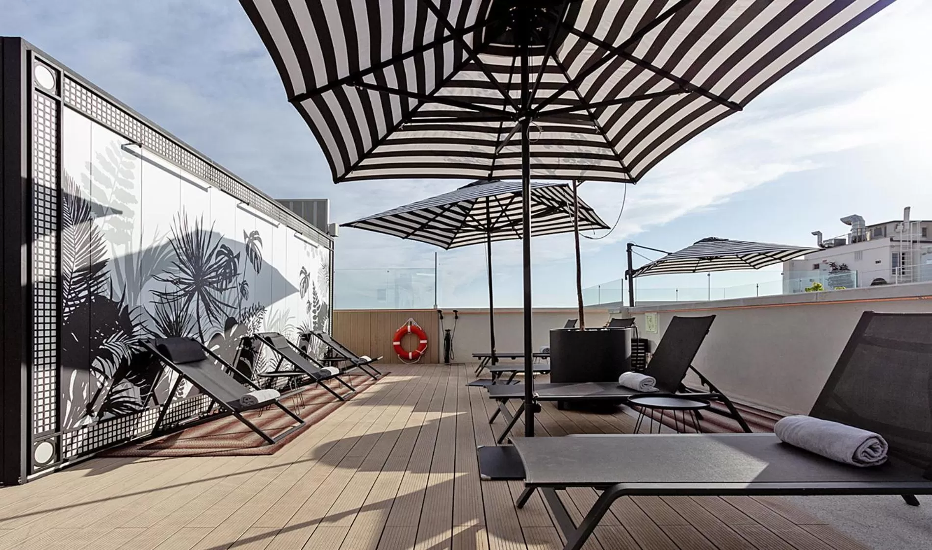 Swimming pool in Pestana CR7 Gran Vía Madrid