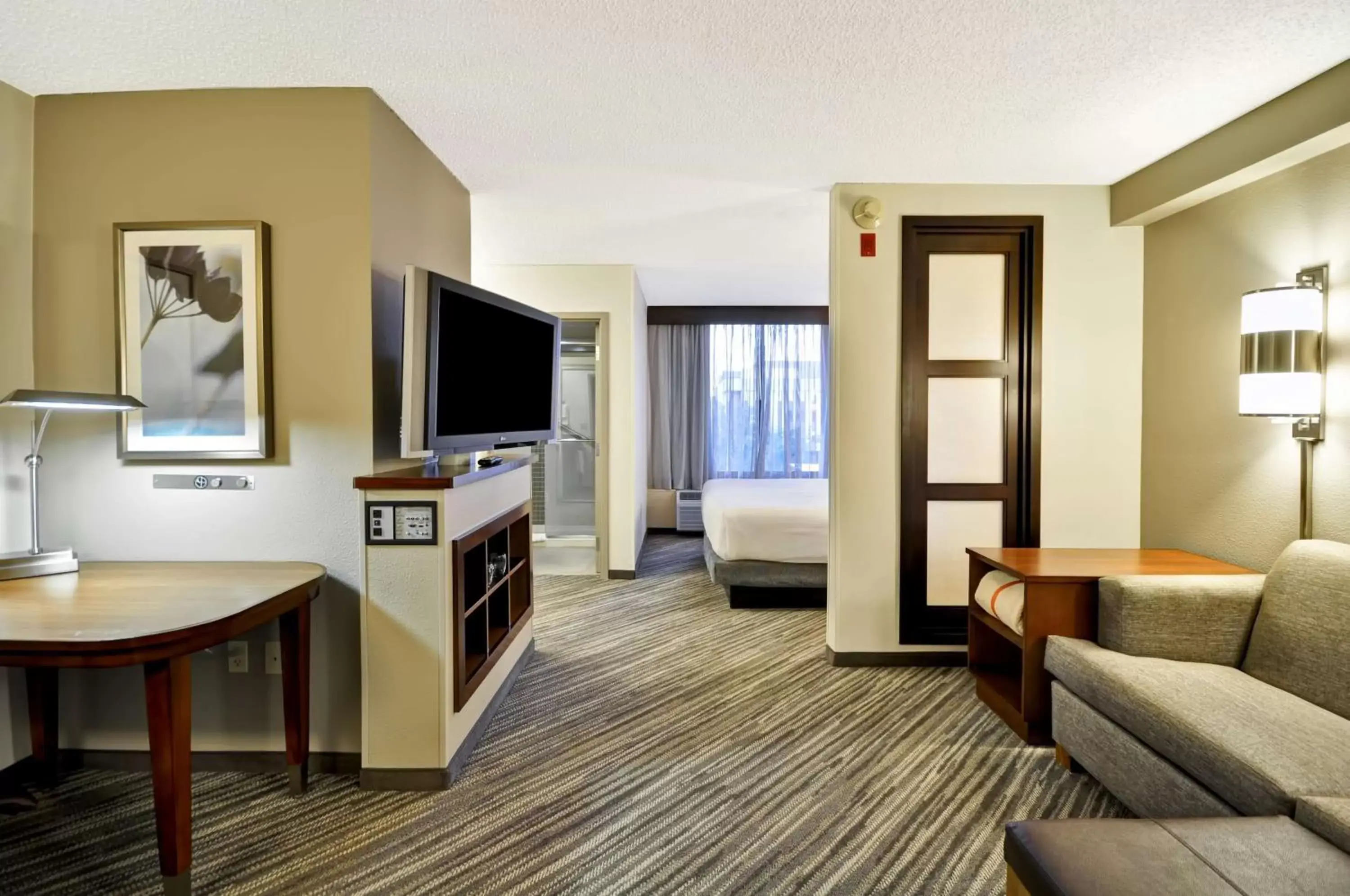 Photo of the whole room, TV/Entertainment Center in Hyatt Place Albuquerque Uptown