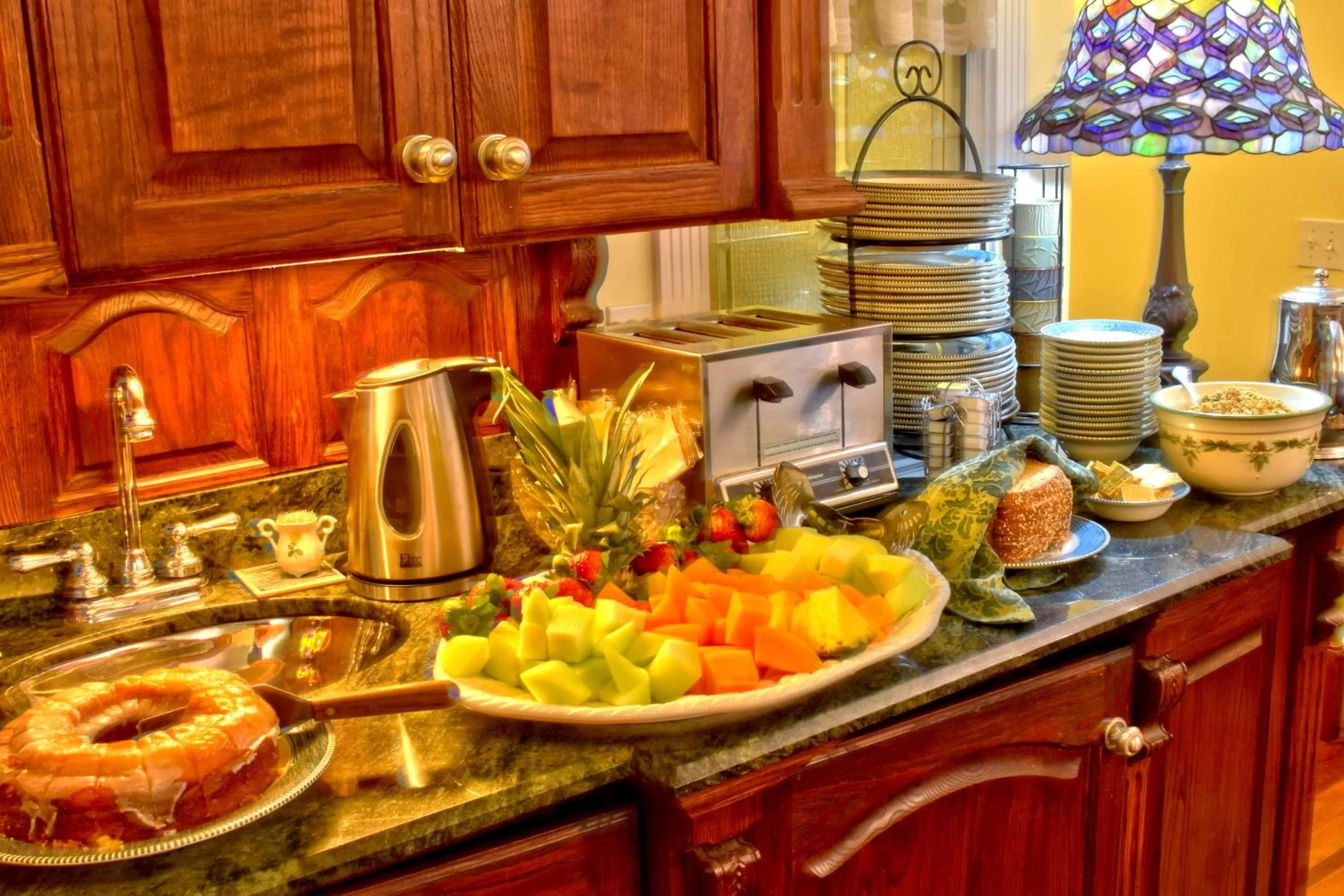 Dining area in Big Yellow Inn