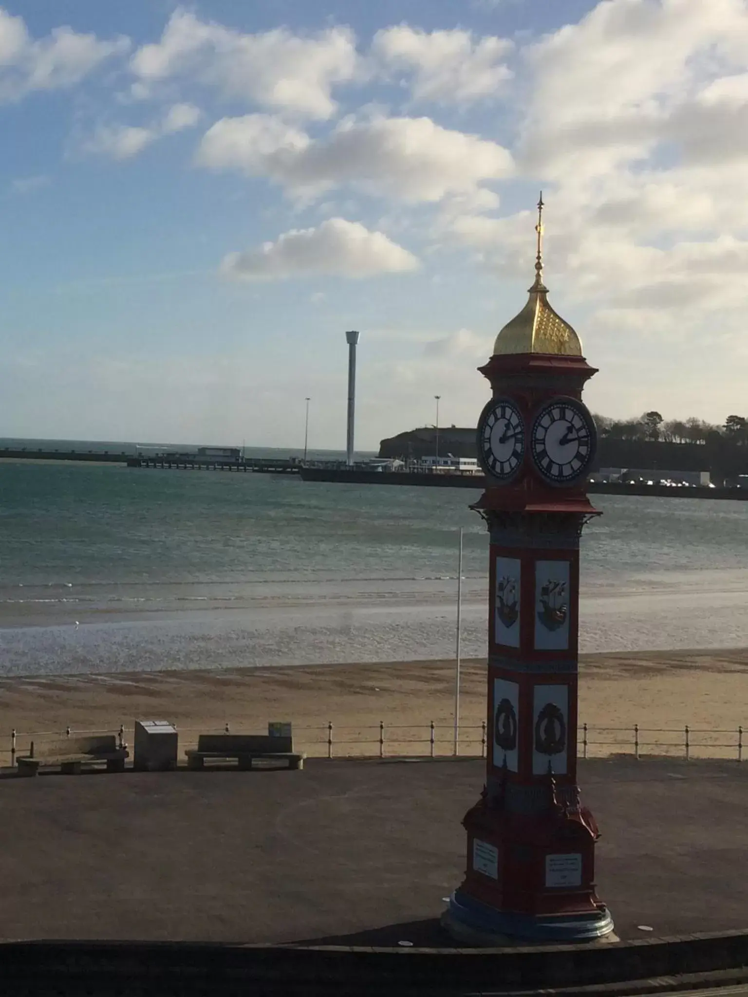 Sea view in The Leam Hotel