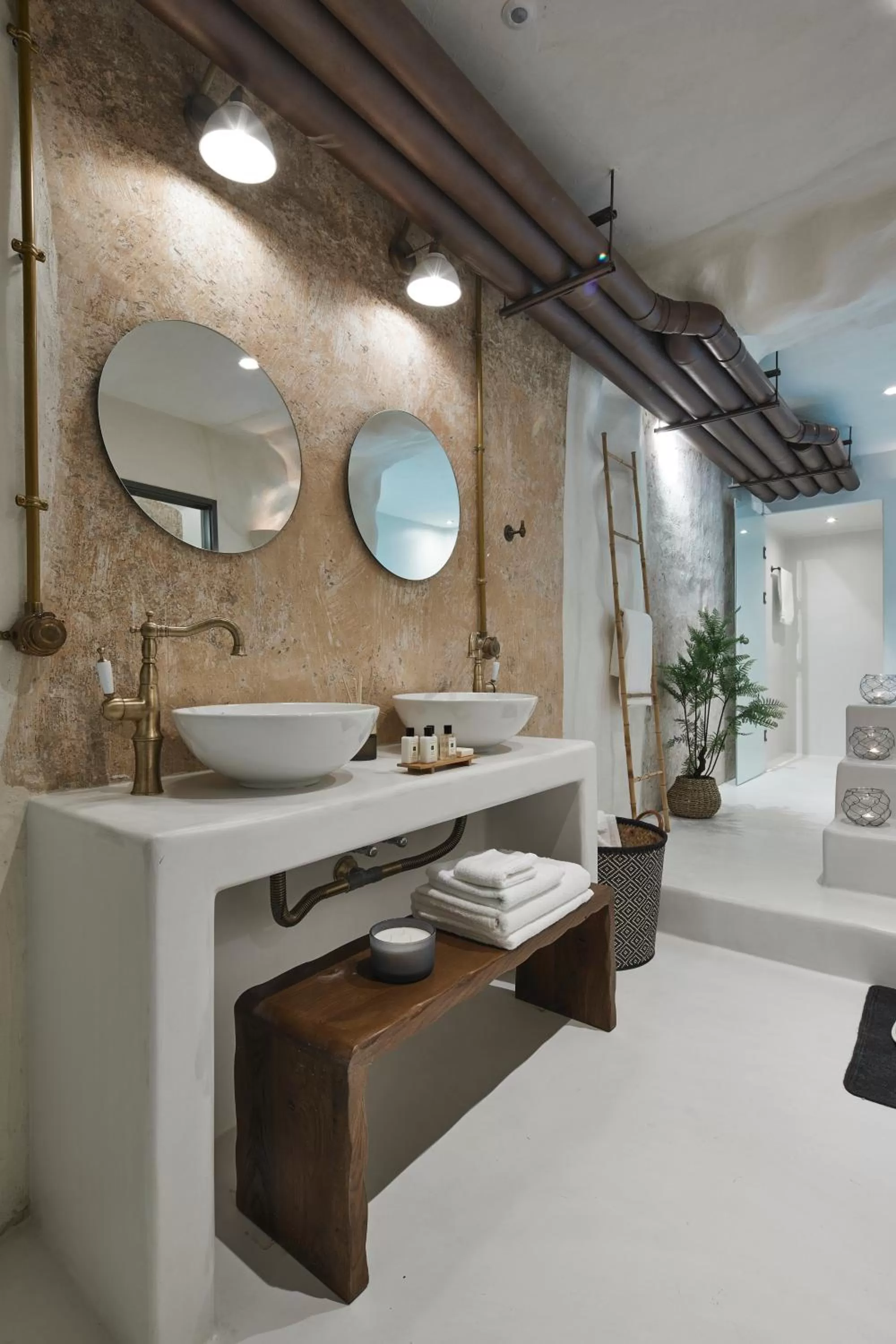 Bathroom in Winery Hotel 1870