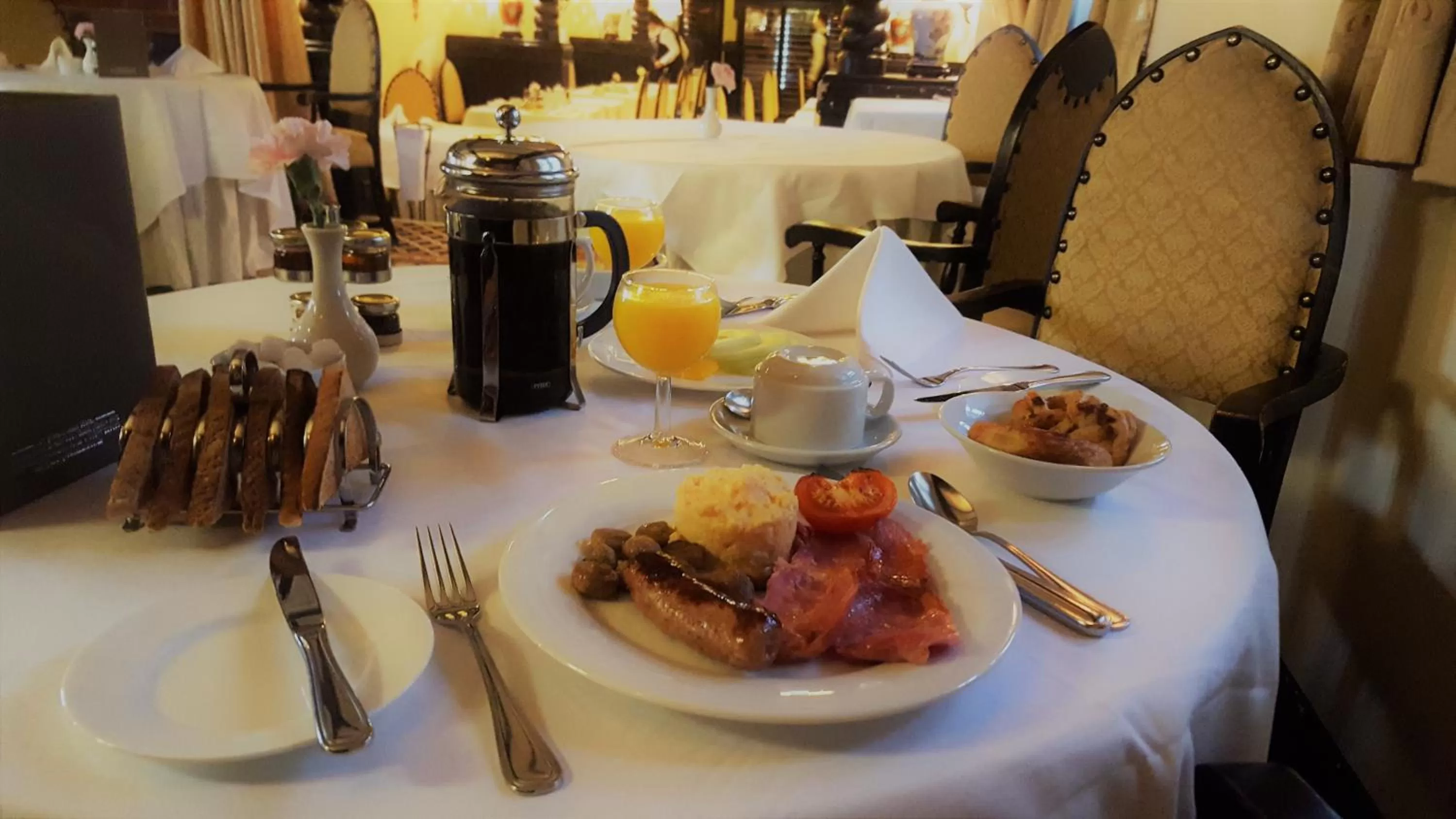 English/Irish breakfast in Marygreen Manor