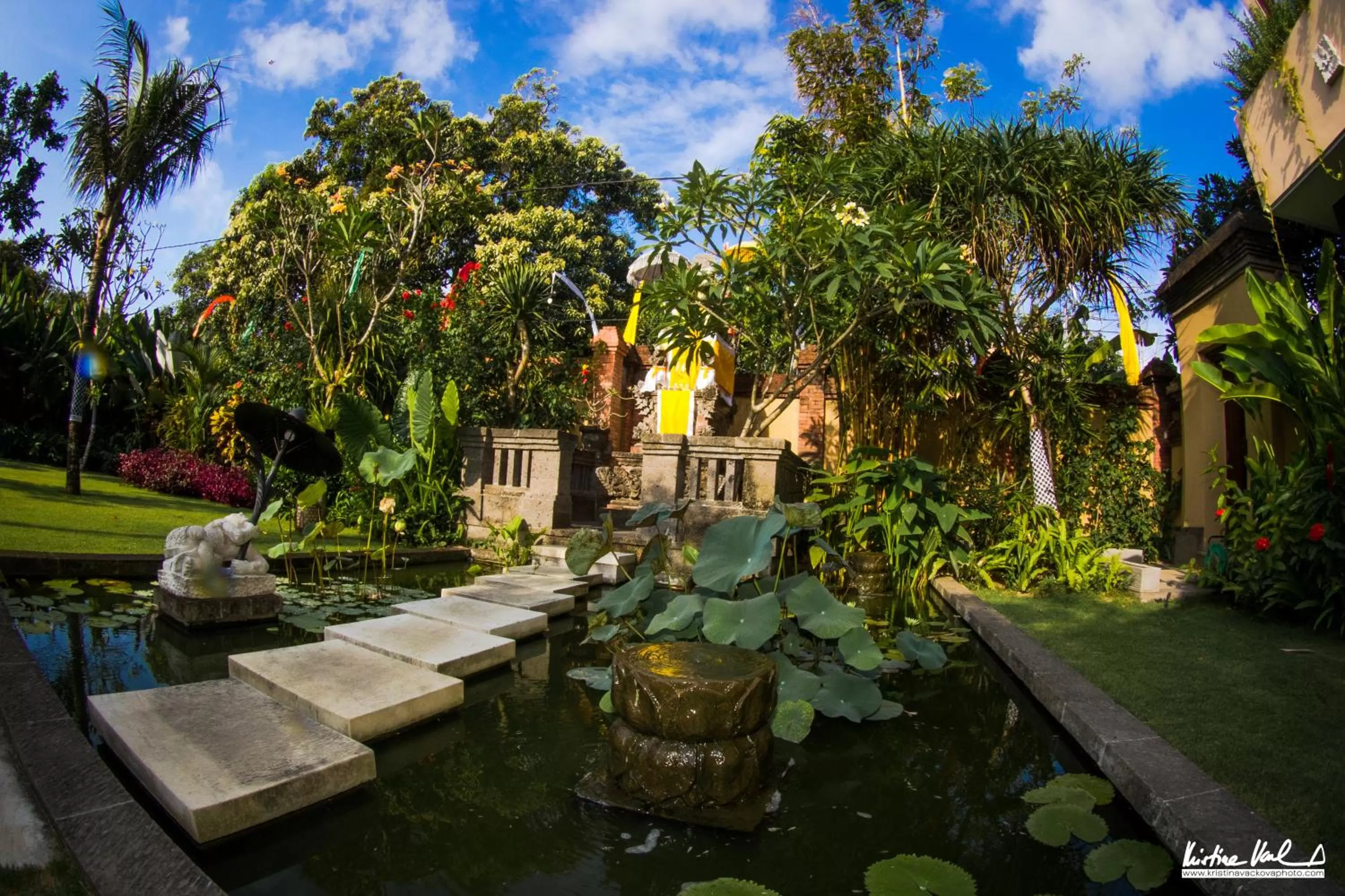 Garden in Manzelejepun Villa & Pavilion