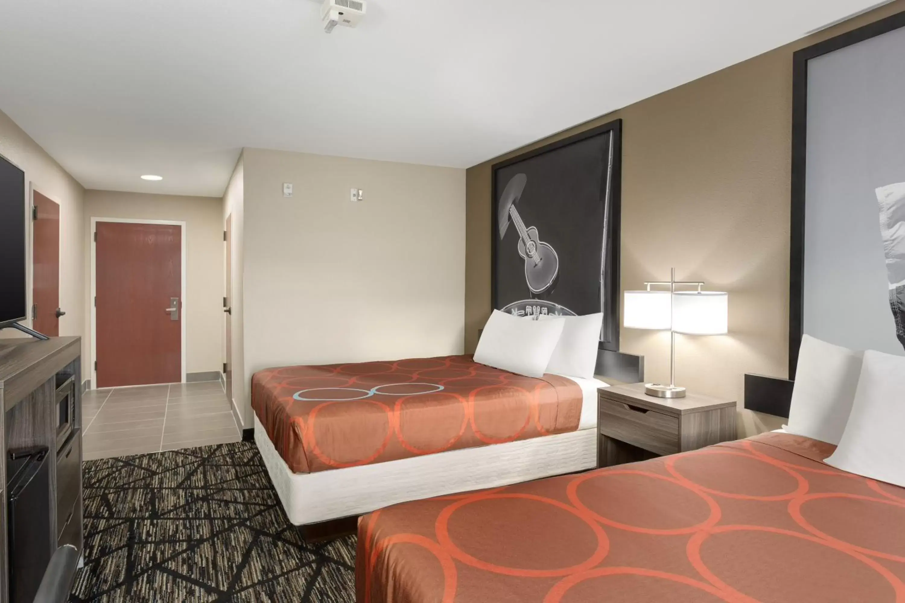 Bedroom, Bed in Super 8 by Wyndham San Antonio Airport North