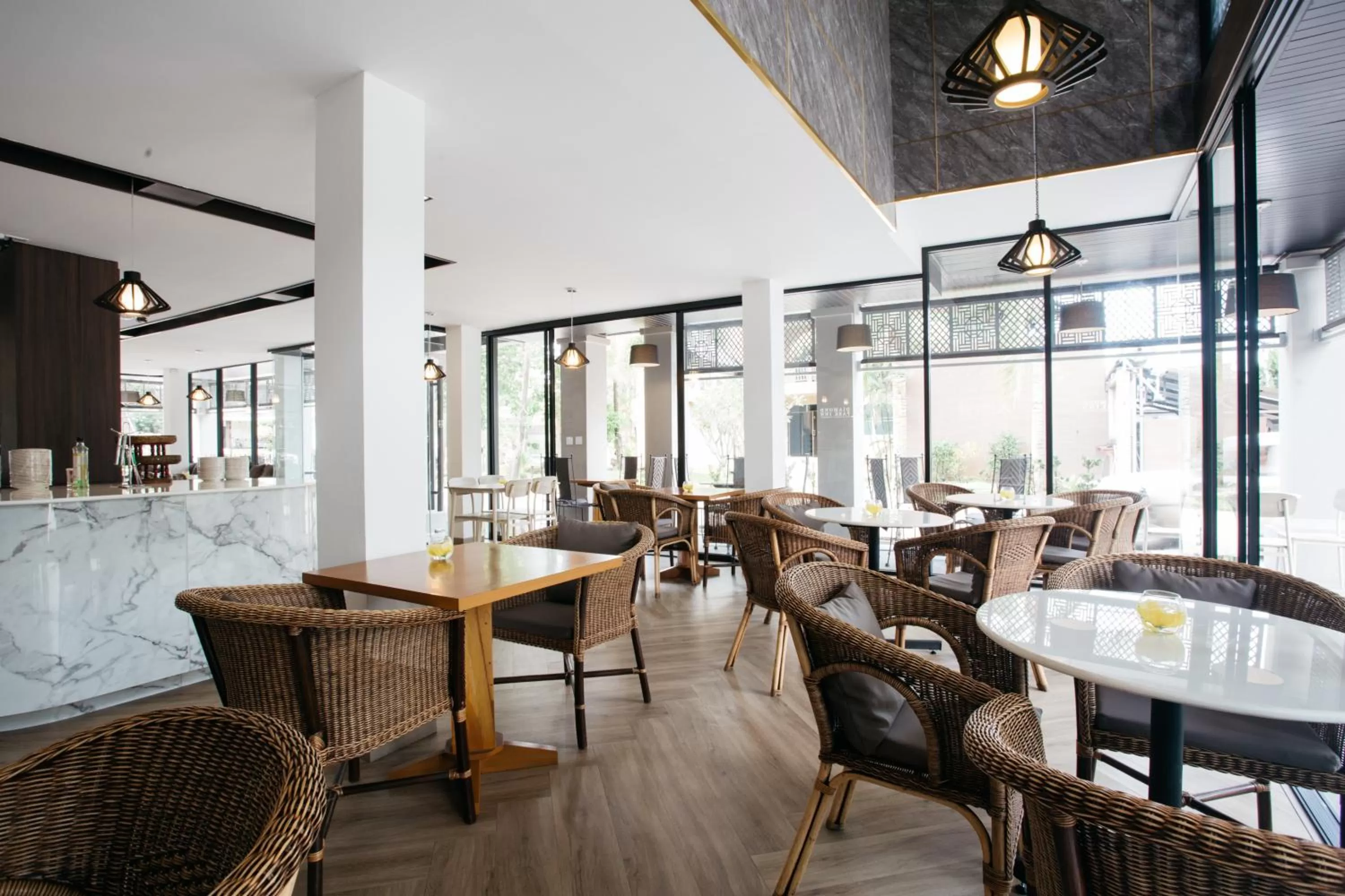 Seating area in Diamond Park Inn Chiangrai & Resort