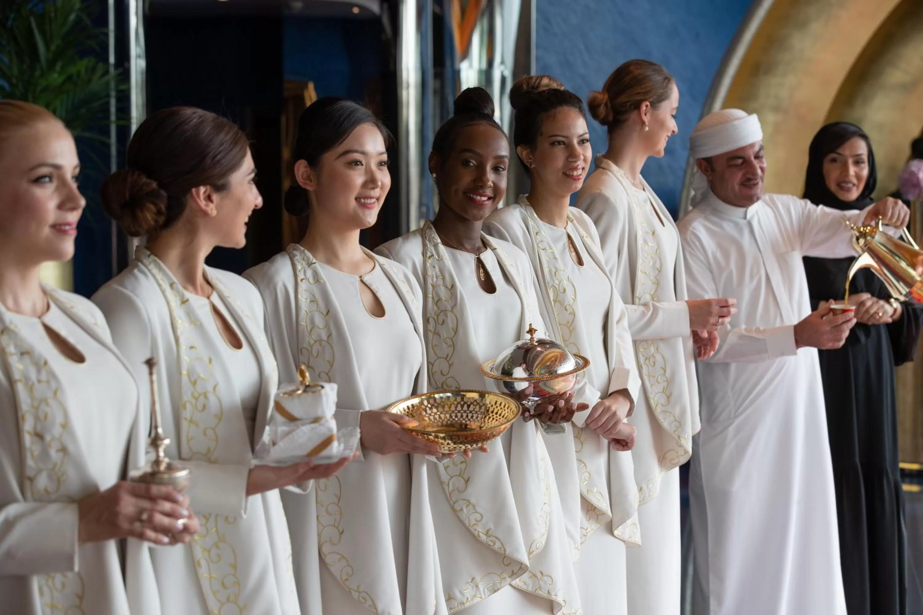 Staff in Jumeirah Burj Al Arab Dubai