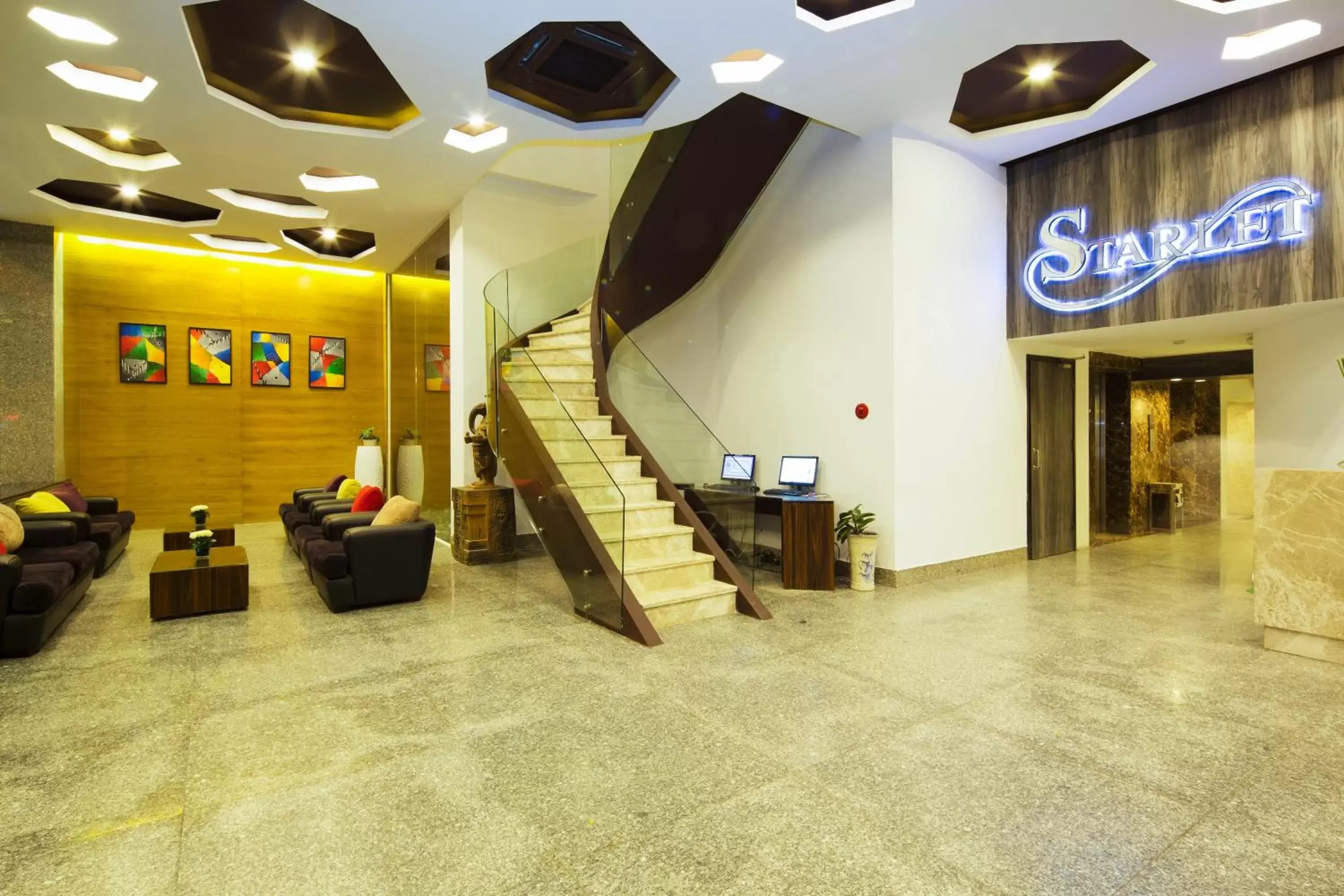 Lobby or reception, Lobby/Reception in Starlet Hotel