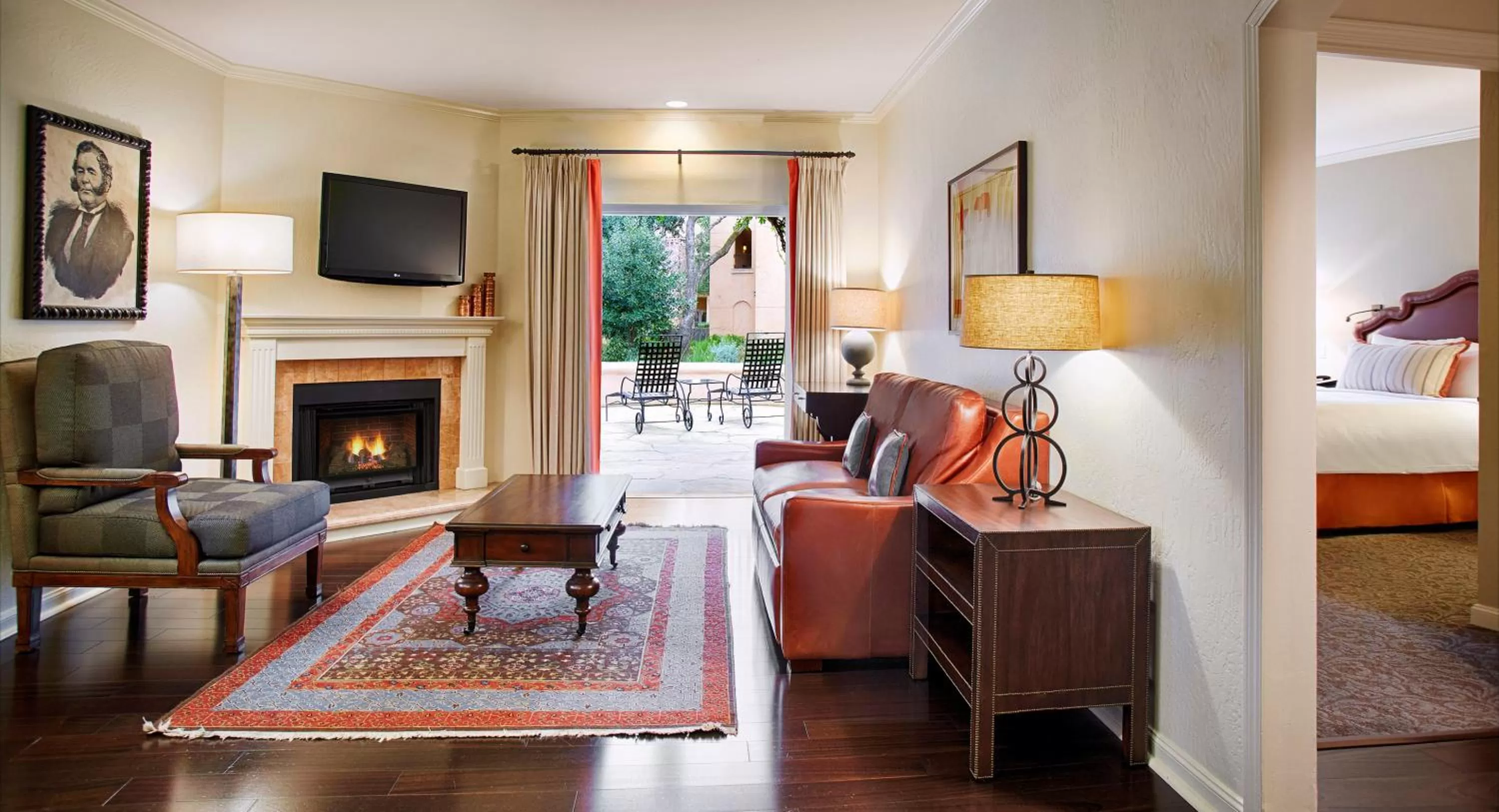 TV and multimedia, Bed in Fairmont Sonoma Mission Inn & Spa