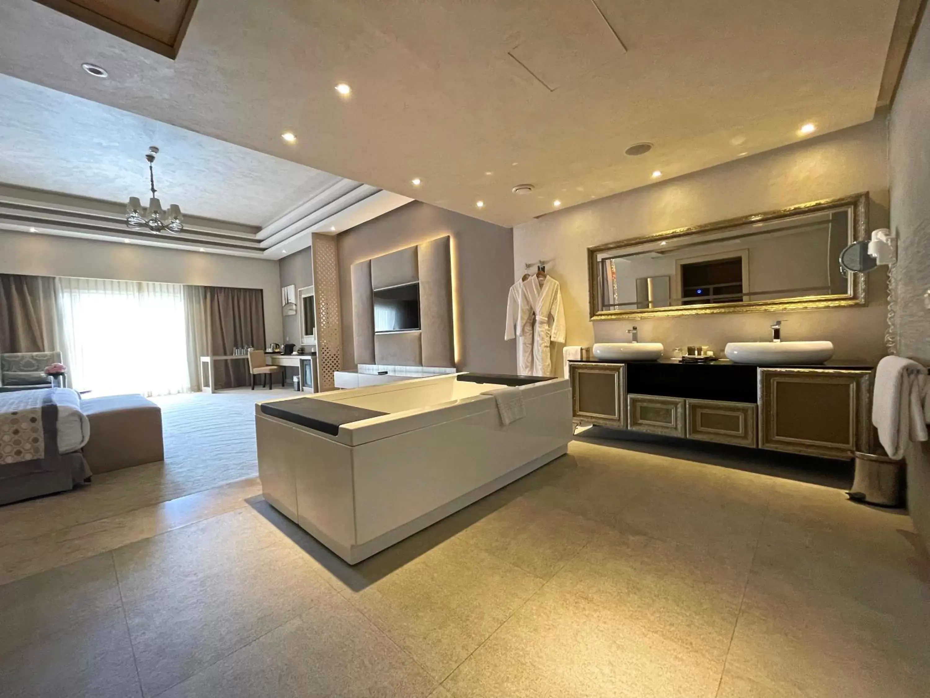 Bathroom, Kitchen/Kitchenette in KaiSol Romance Resort Sahl Hasheesh - Adults Only