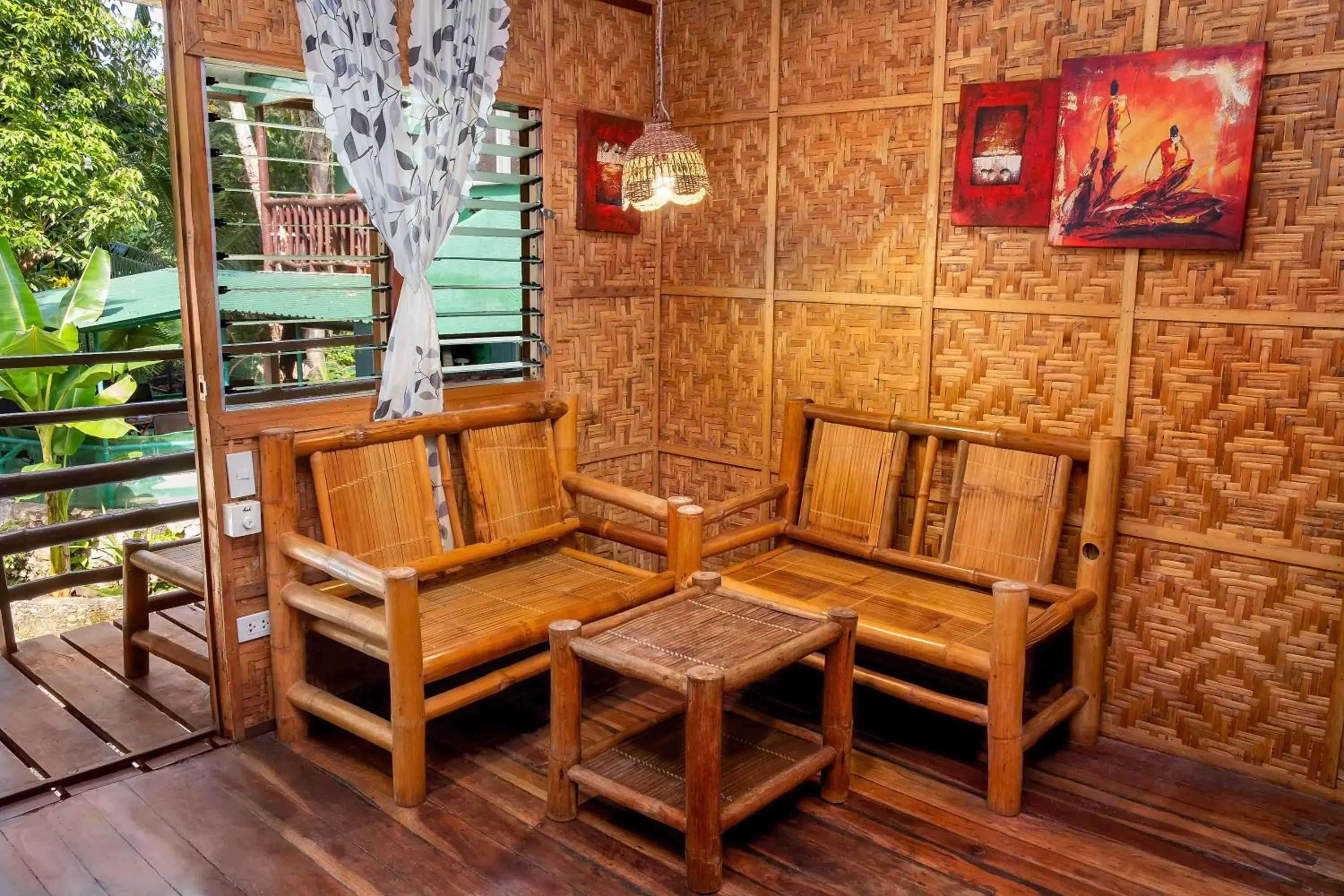 Seating Area in Panglao Chocolate Hills Resort