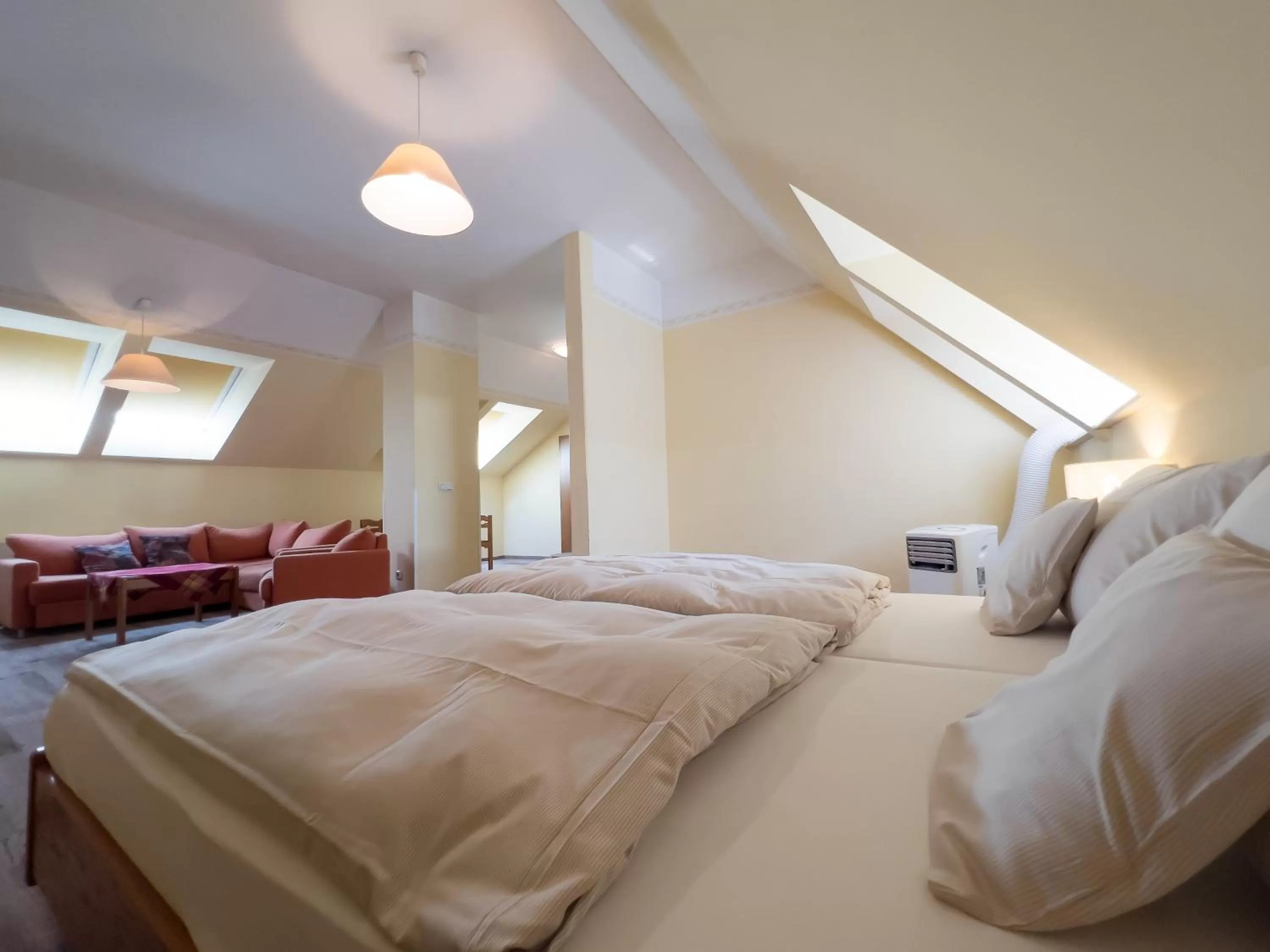 Bed in Hotel Landhaus Wörlitzer Hof