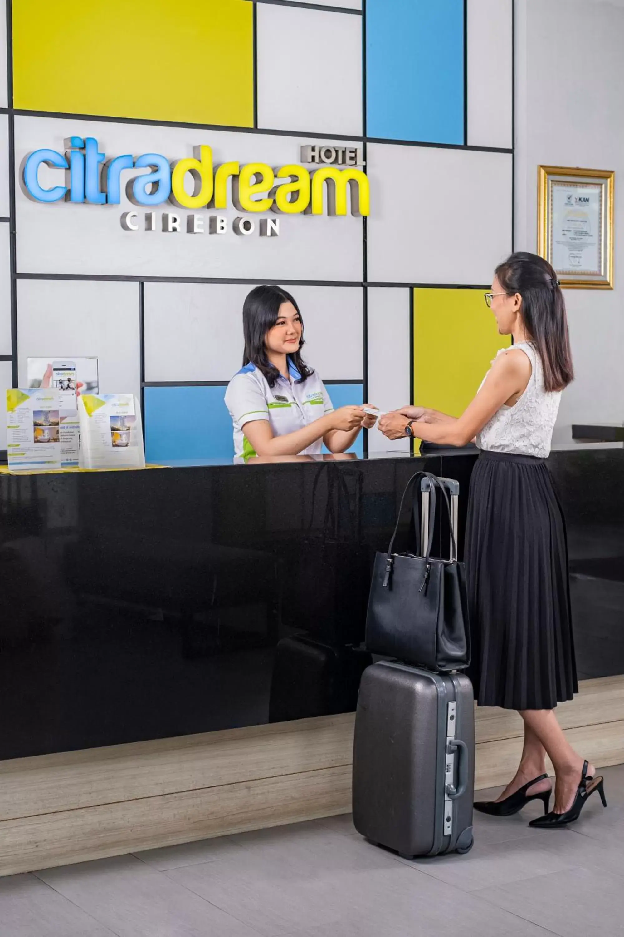 Lobby or reception in Hotel Citradream Cirebon