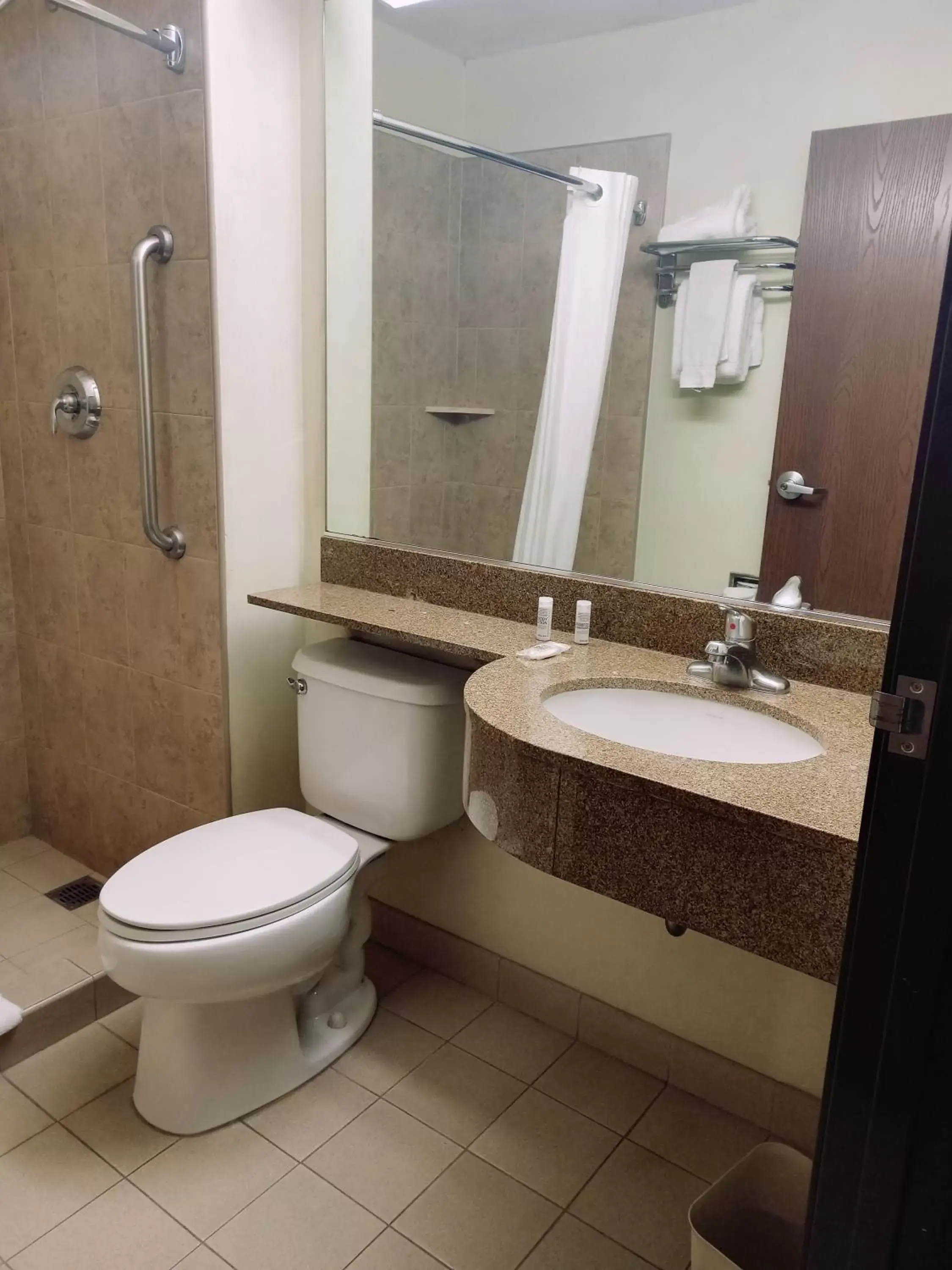 Bathroom in Microtel Inn and Suites by Wyndham Toluca