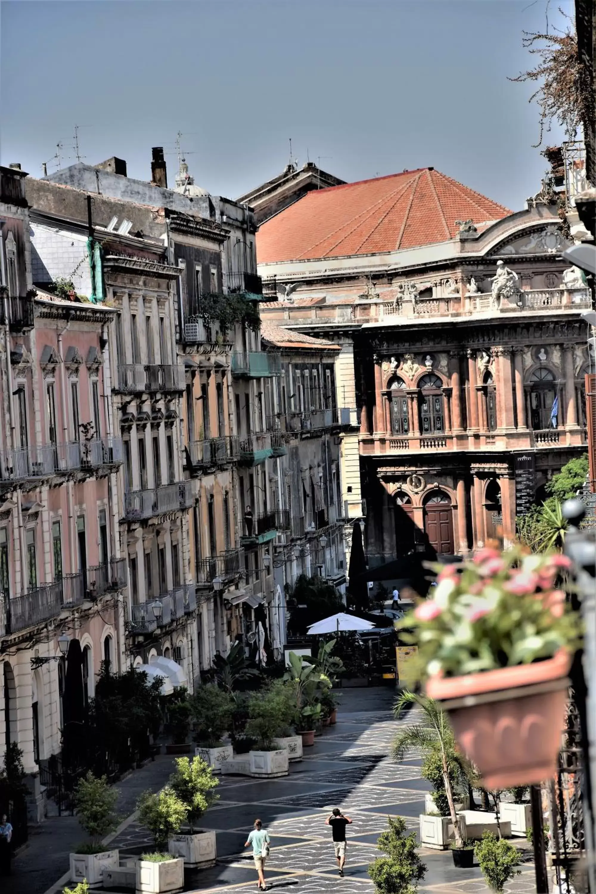 City view in B&B al Teatro Massimo