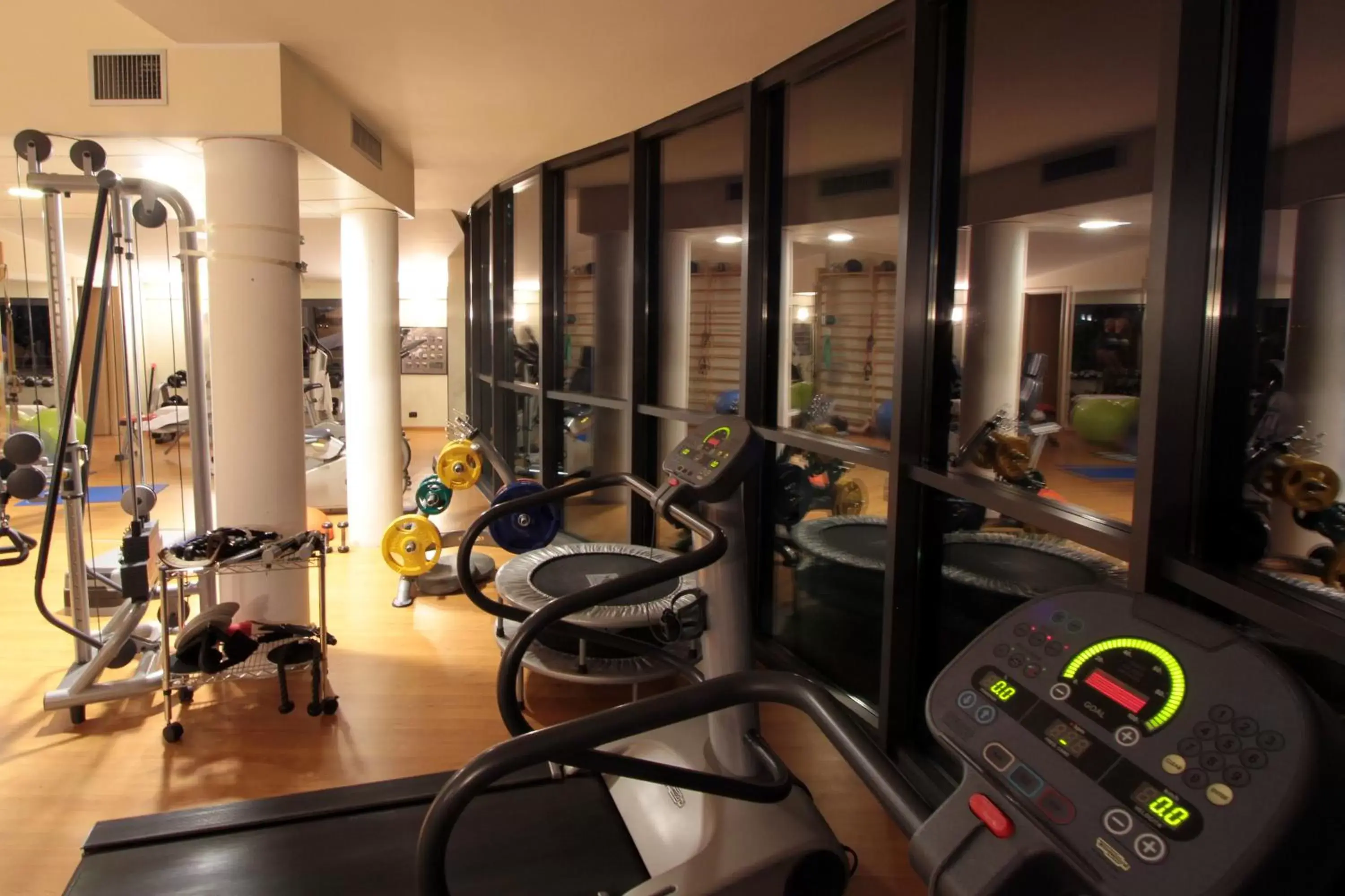 Night, Fitness Center/Facilities in Hotel Riz B.B