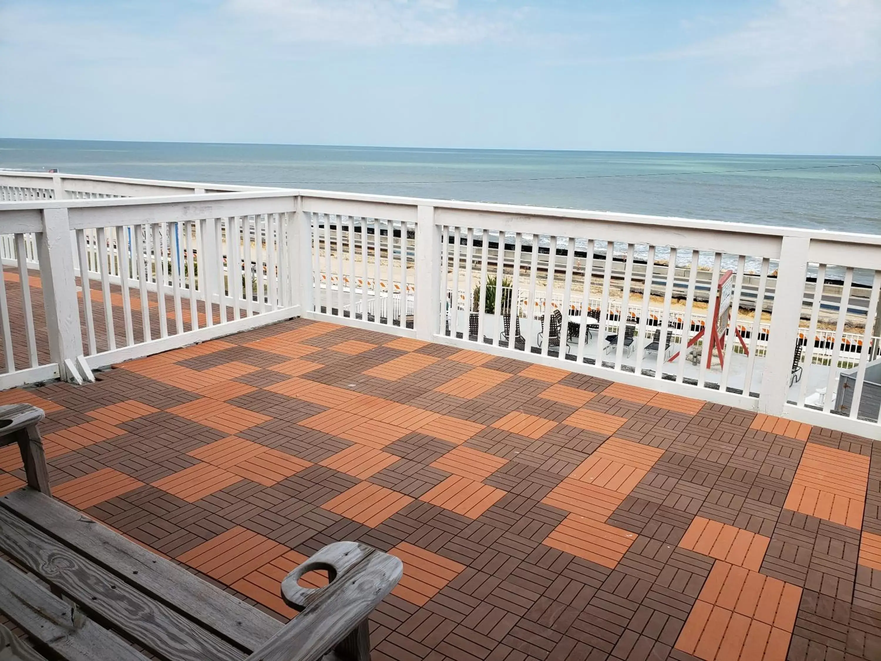 Balcony/Terrace in Topaz Motel - Flagler Beach