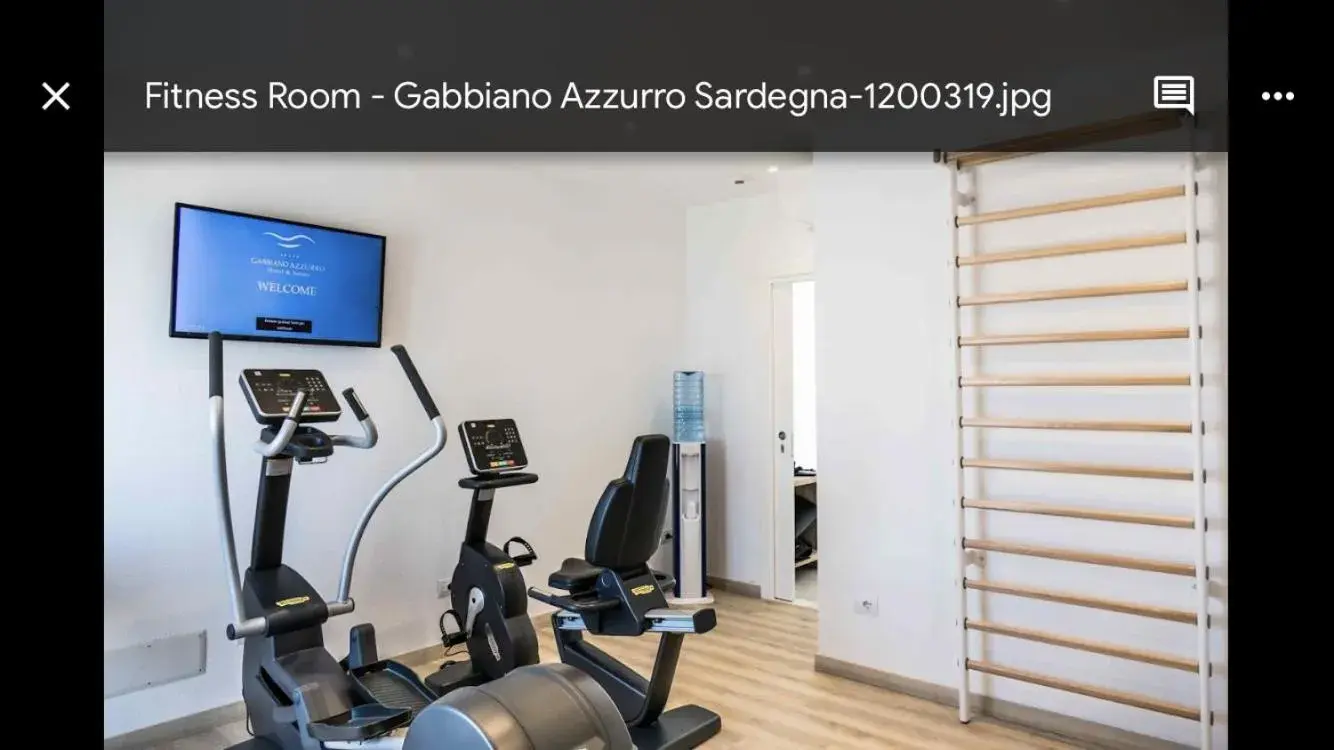 Fitness Center/Facilities in Gabbiano Azzurro Hotel & Suites