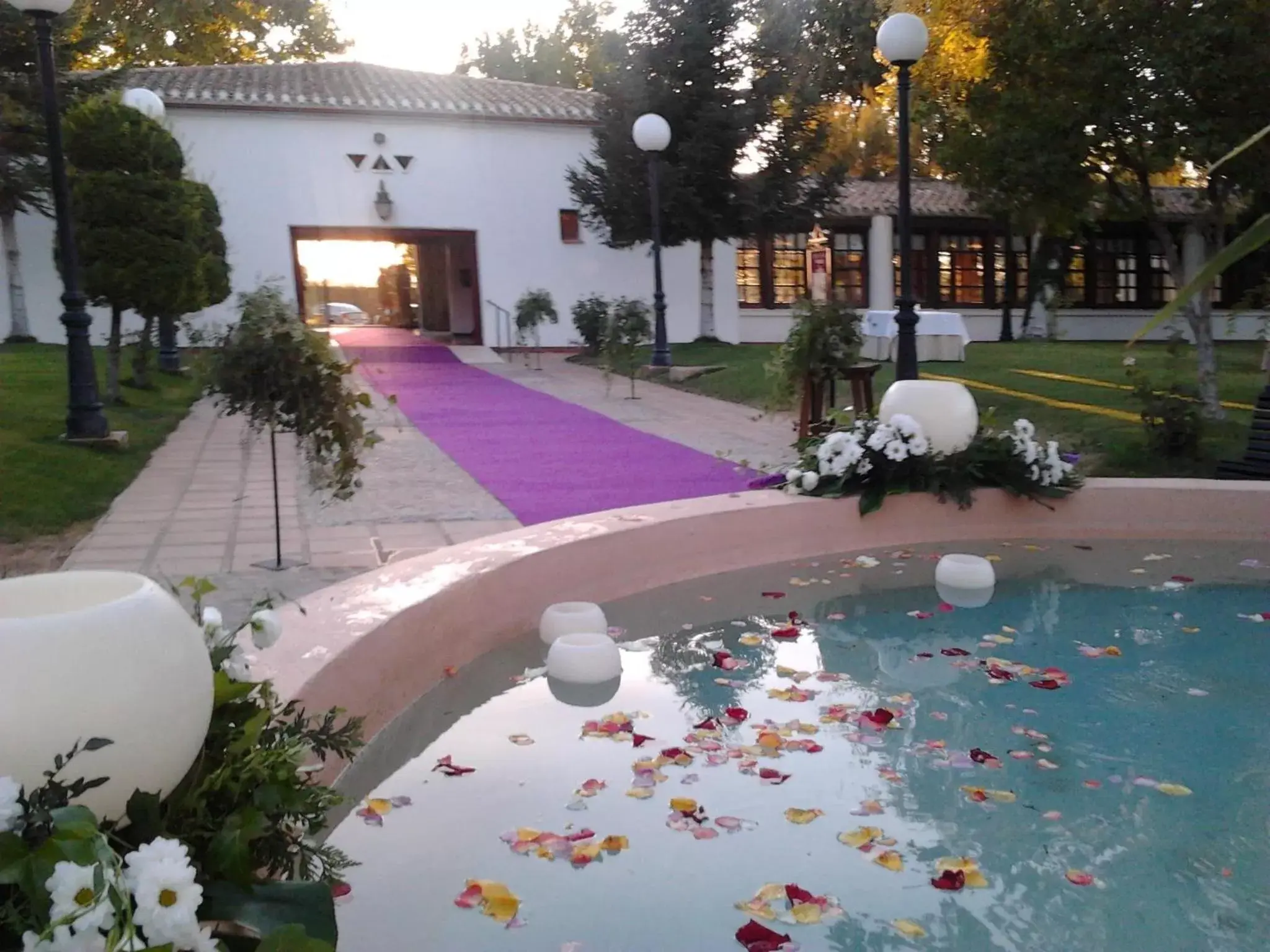 Patio, Swimming Pool in Parador de Albacete