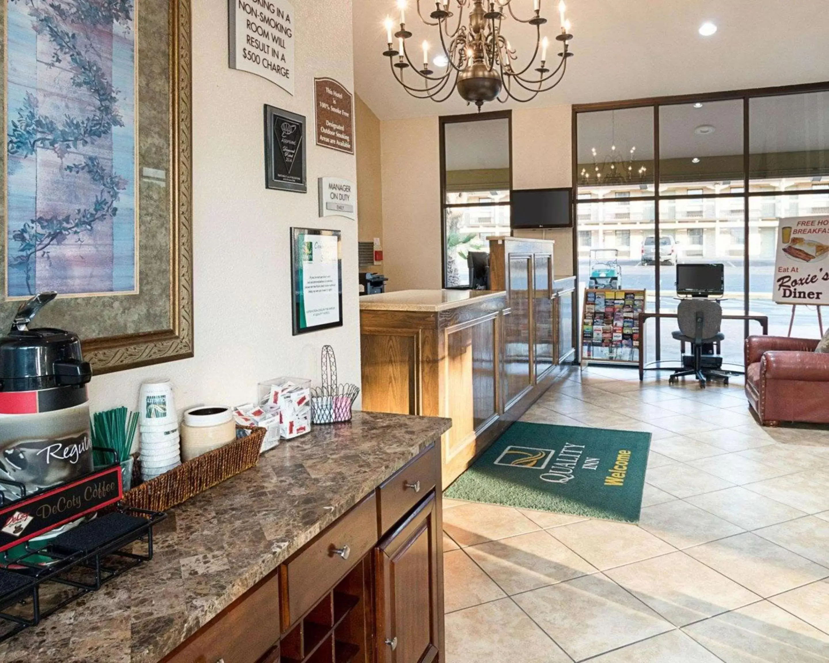 Lobby or reception in Quality Inn San Angelo Lobby or reception in Quality Inn San Angelo