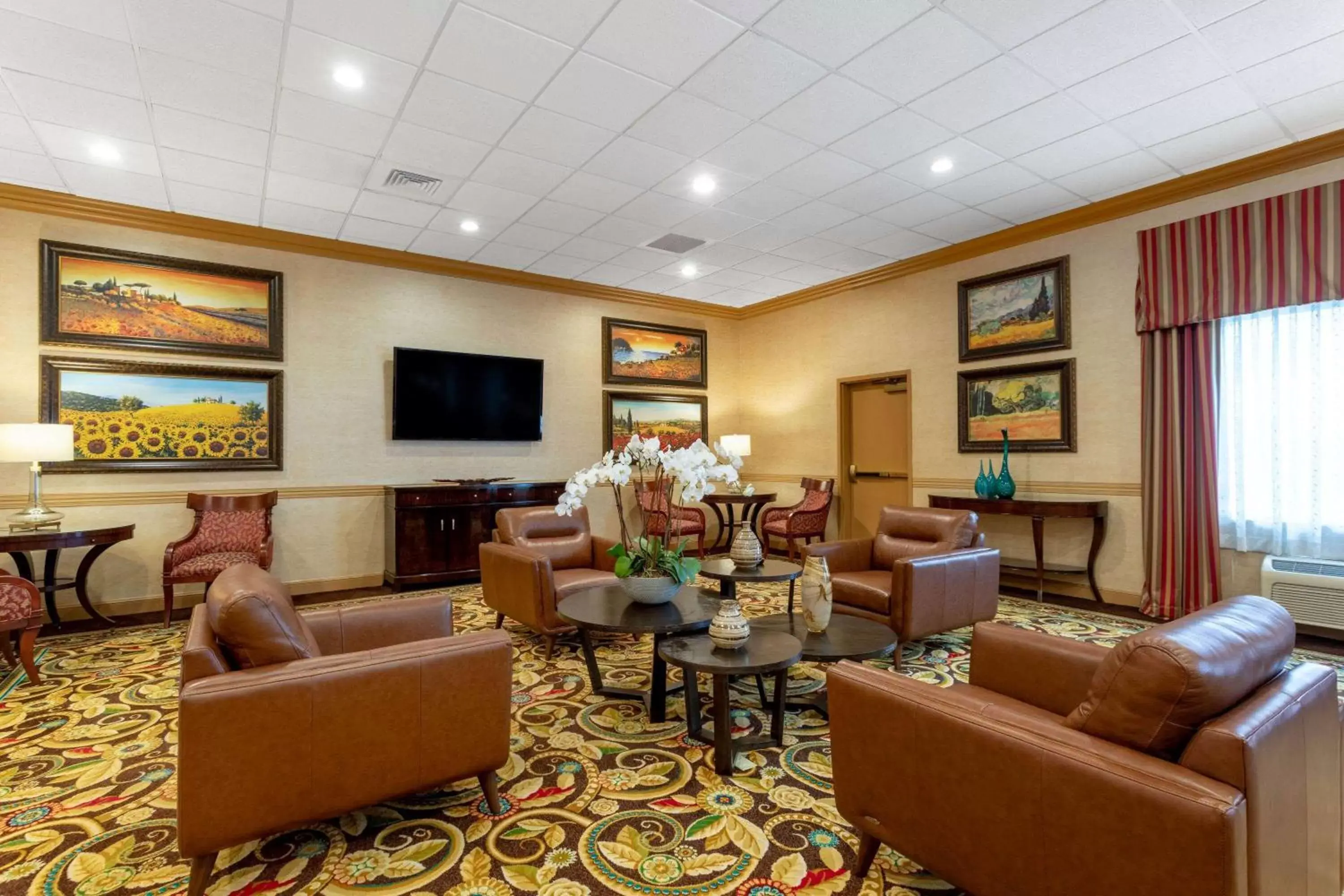 Lobby or reception, Seating Area in Hawthorn Suites by Wyndham West Palm Beach