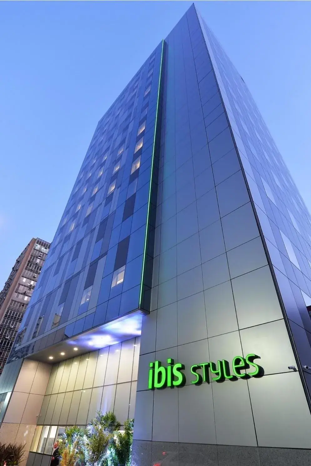 Facade/entrance in Ibis Styles SP Centro Facade/entrance in Ibis Styles SP Centro