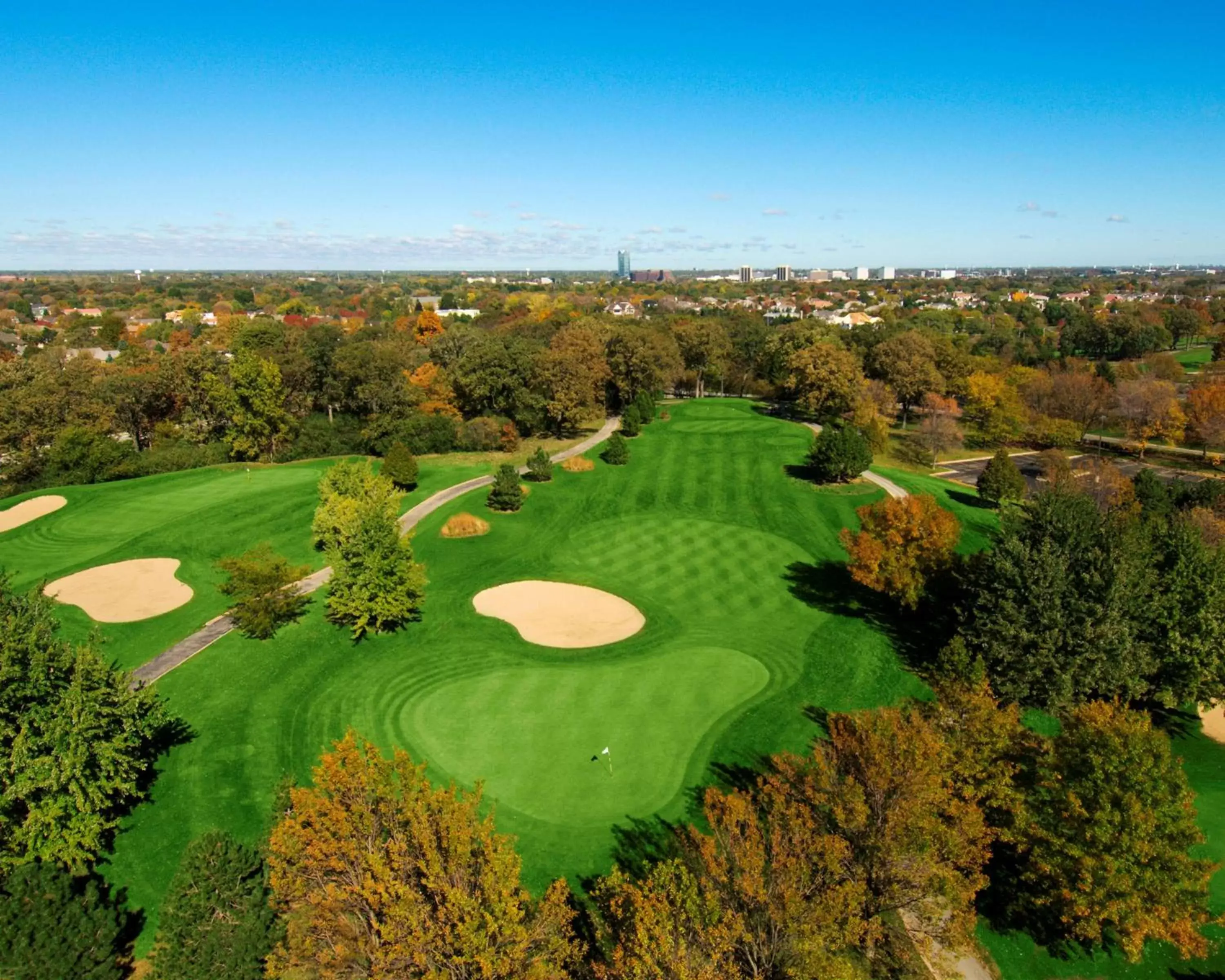 Sports, Bird's-eye View in Hilton Chicago Oak Brook Hills Resort & Conference Center