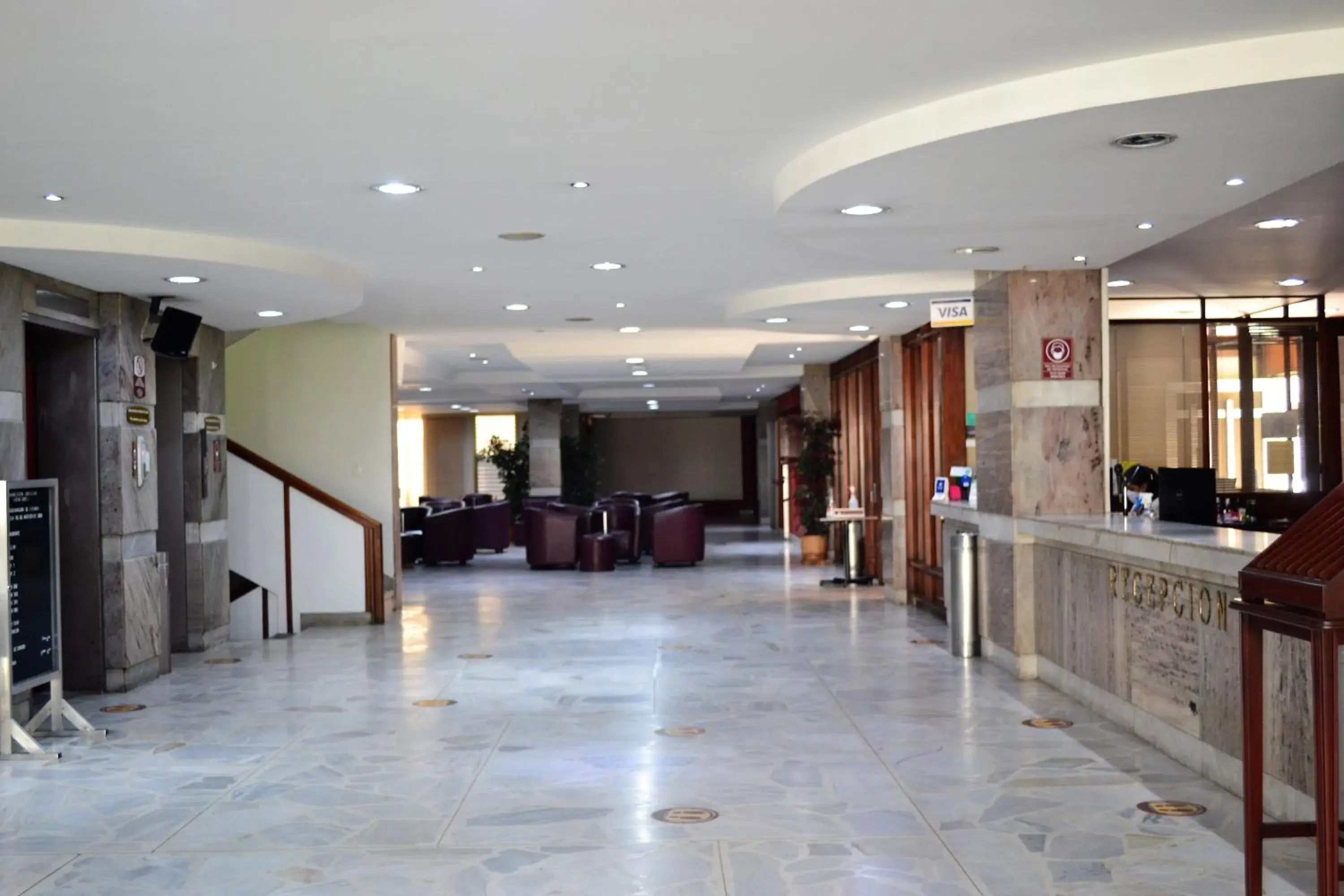 Living room, Lobby/Reception in Gran Hotel