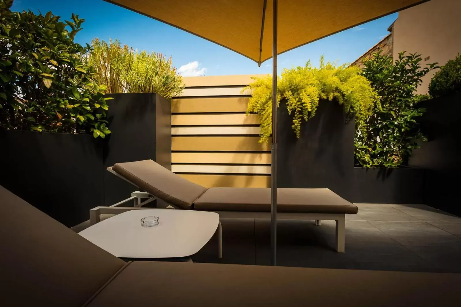 Patio in Hôtel In Situ