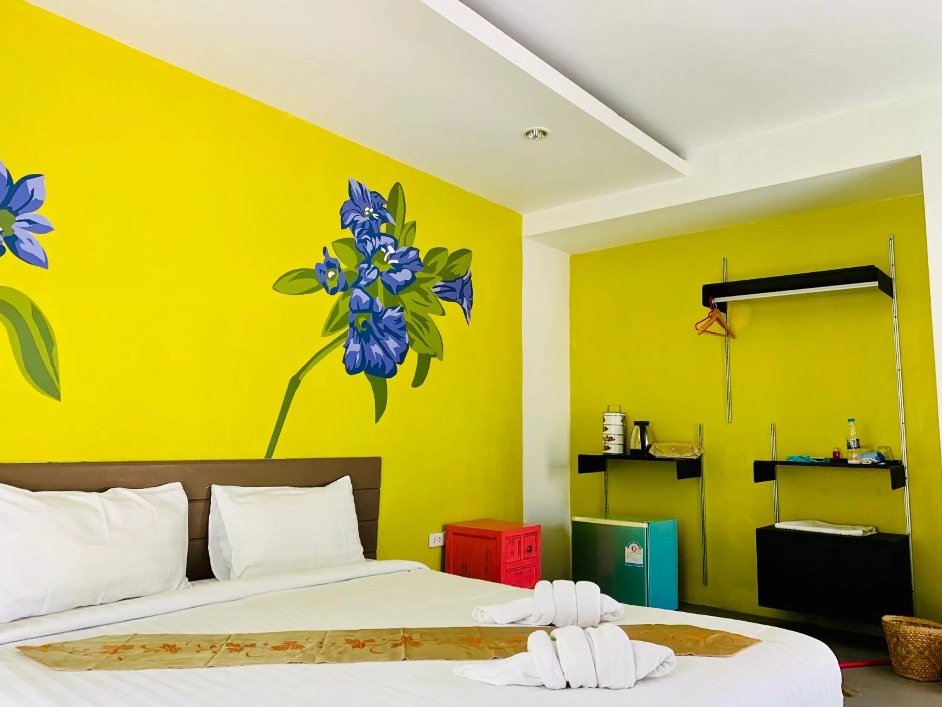Bed in Bura Lumpai Resort