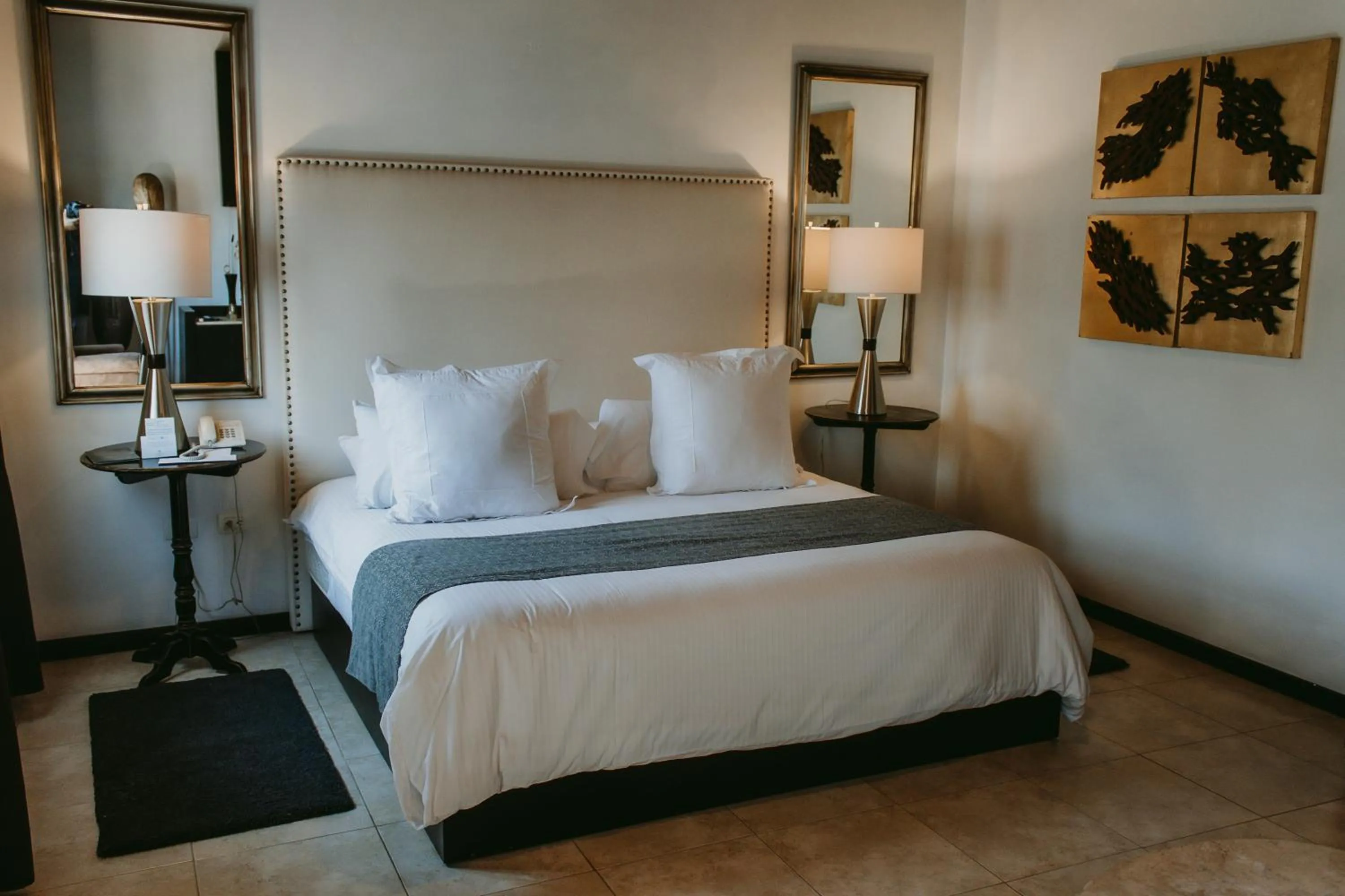 Bed in Hotel Boutique Hacienda Guadalupe