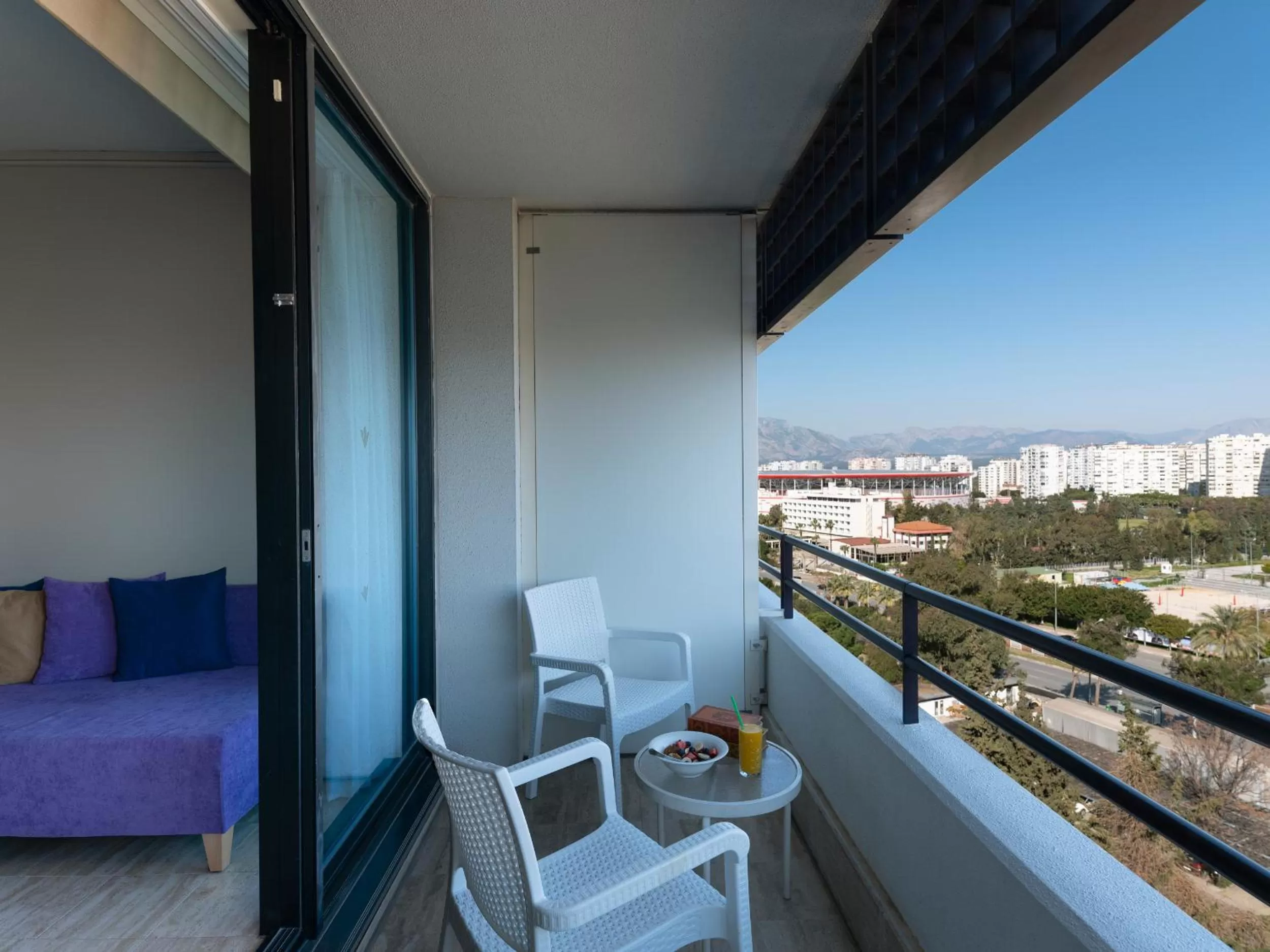 Balcony/Terrace in Rixos Downtown Antalya - The Land Of Legends Access