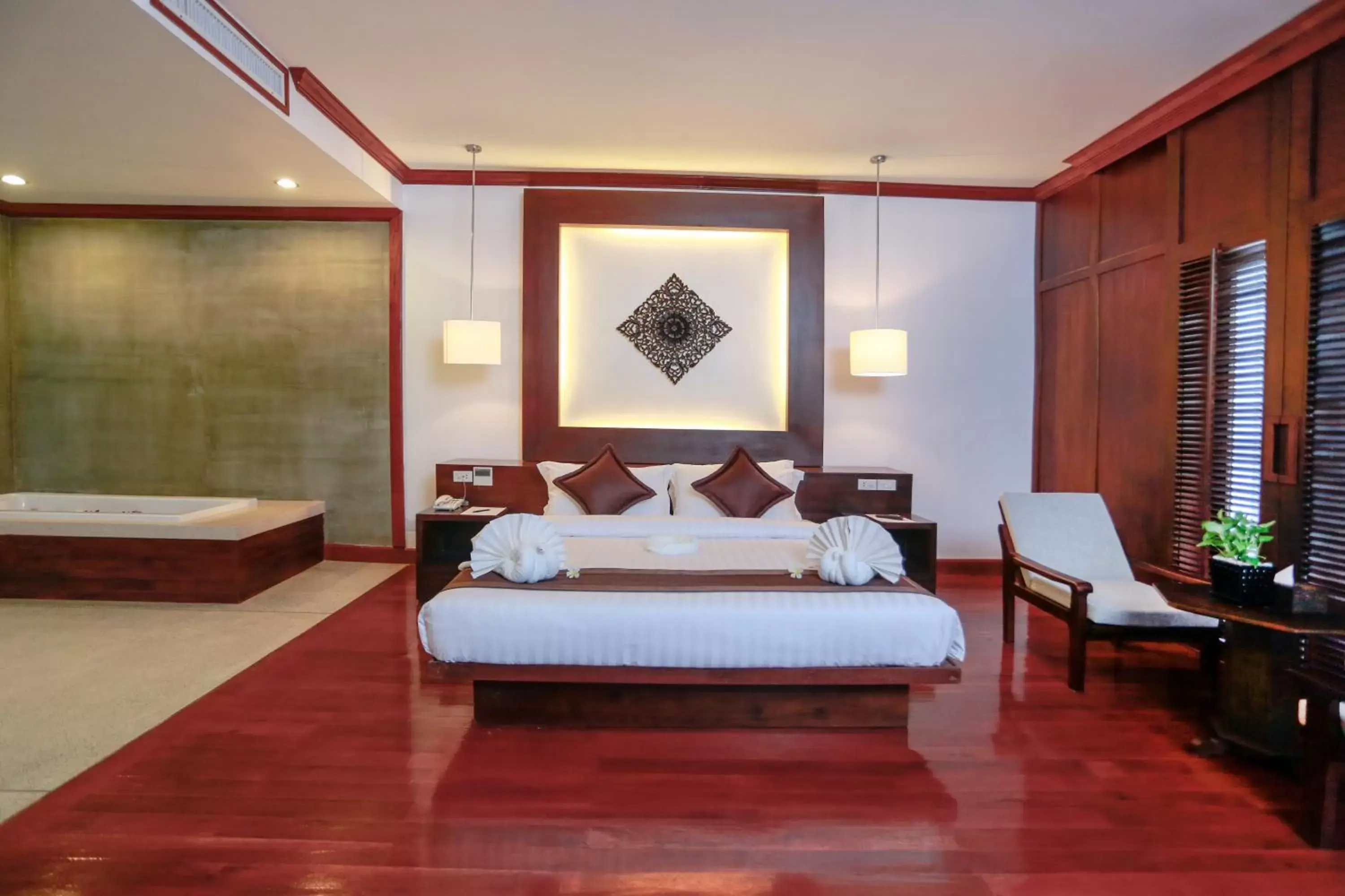 Bedroom in The Moon Residence & Spa