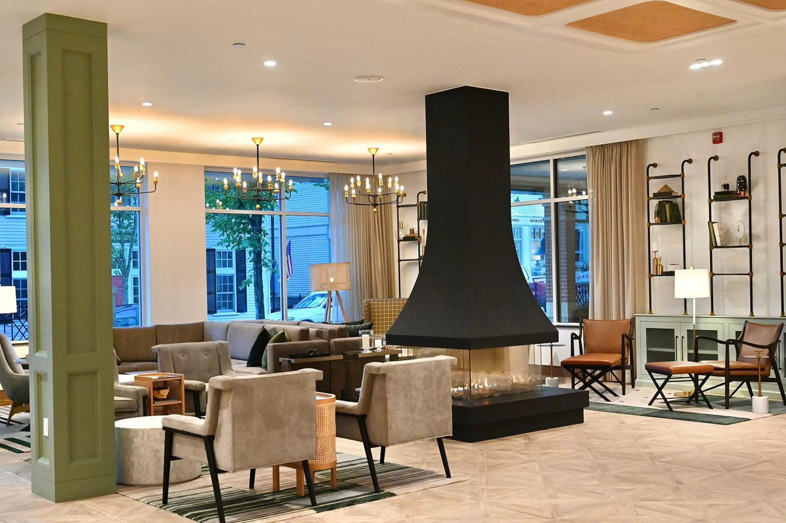 Lobby or reception in Six South St. Hotel